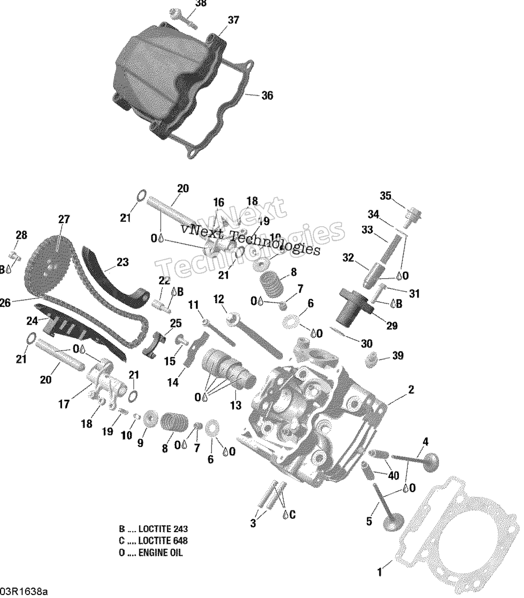 Цилиндр Head, Front - Hd8