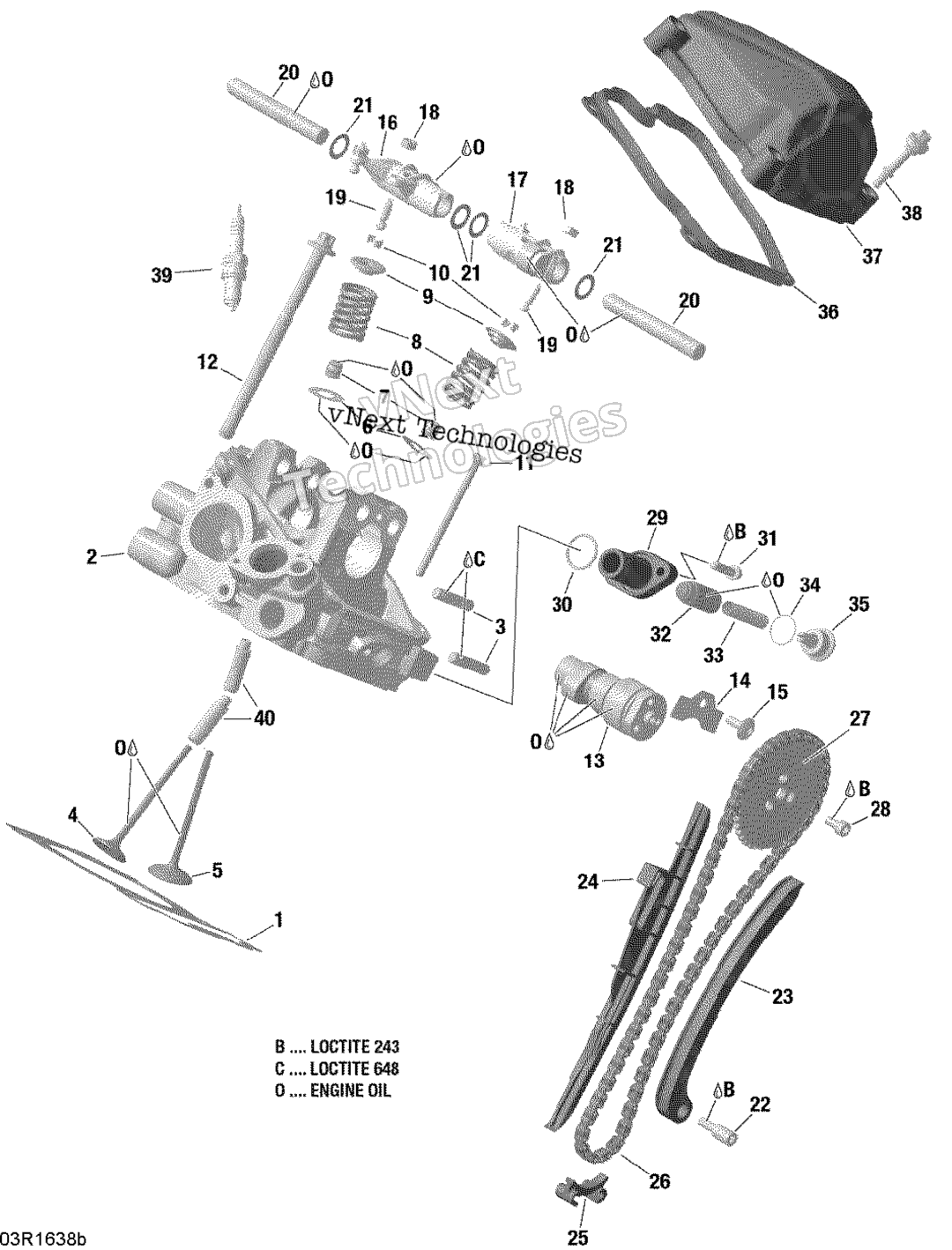 Цилиндр Head, Rear - Hd8
