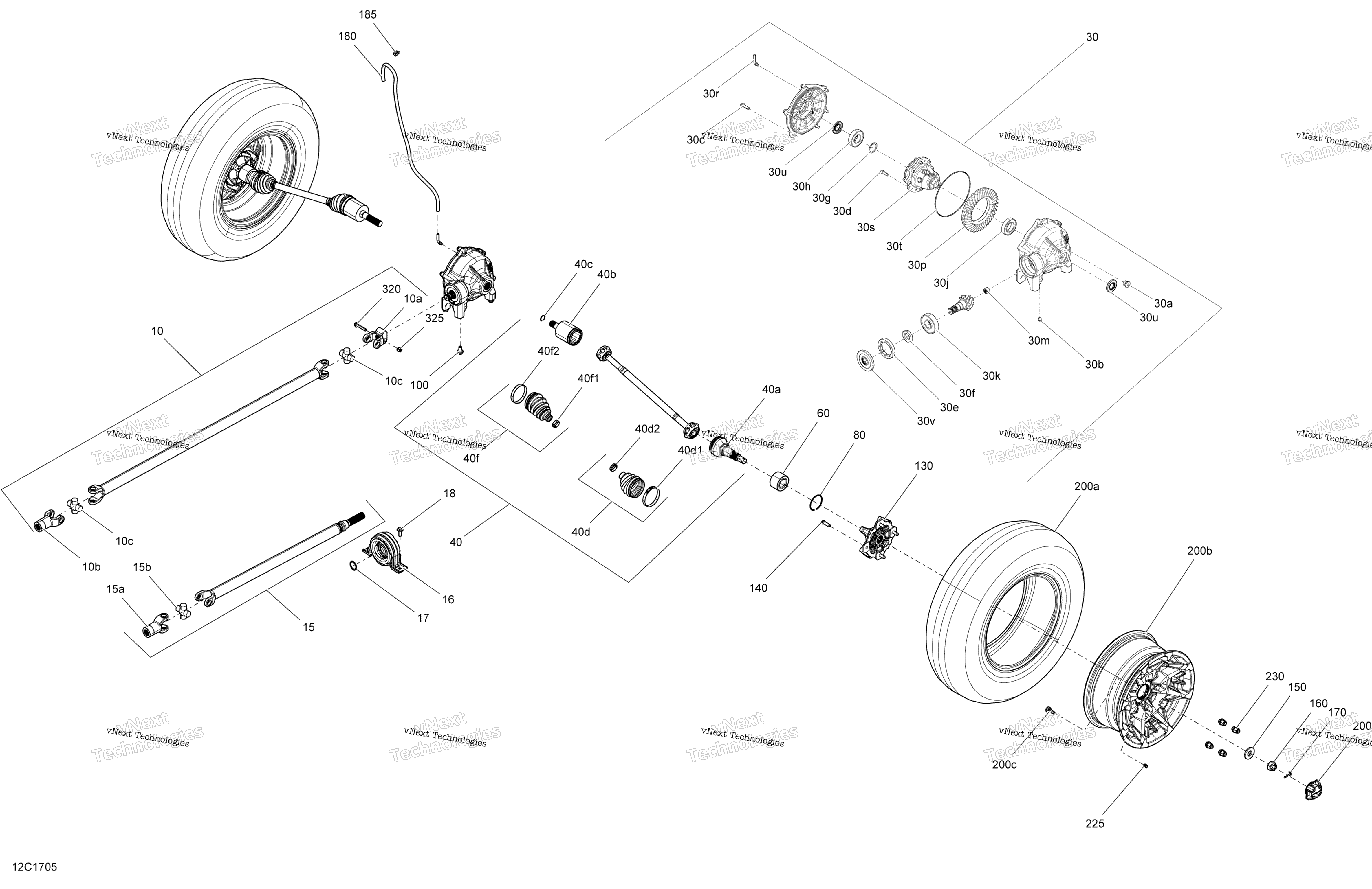 Привод System, Front - All Models