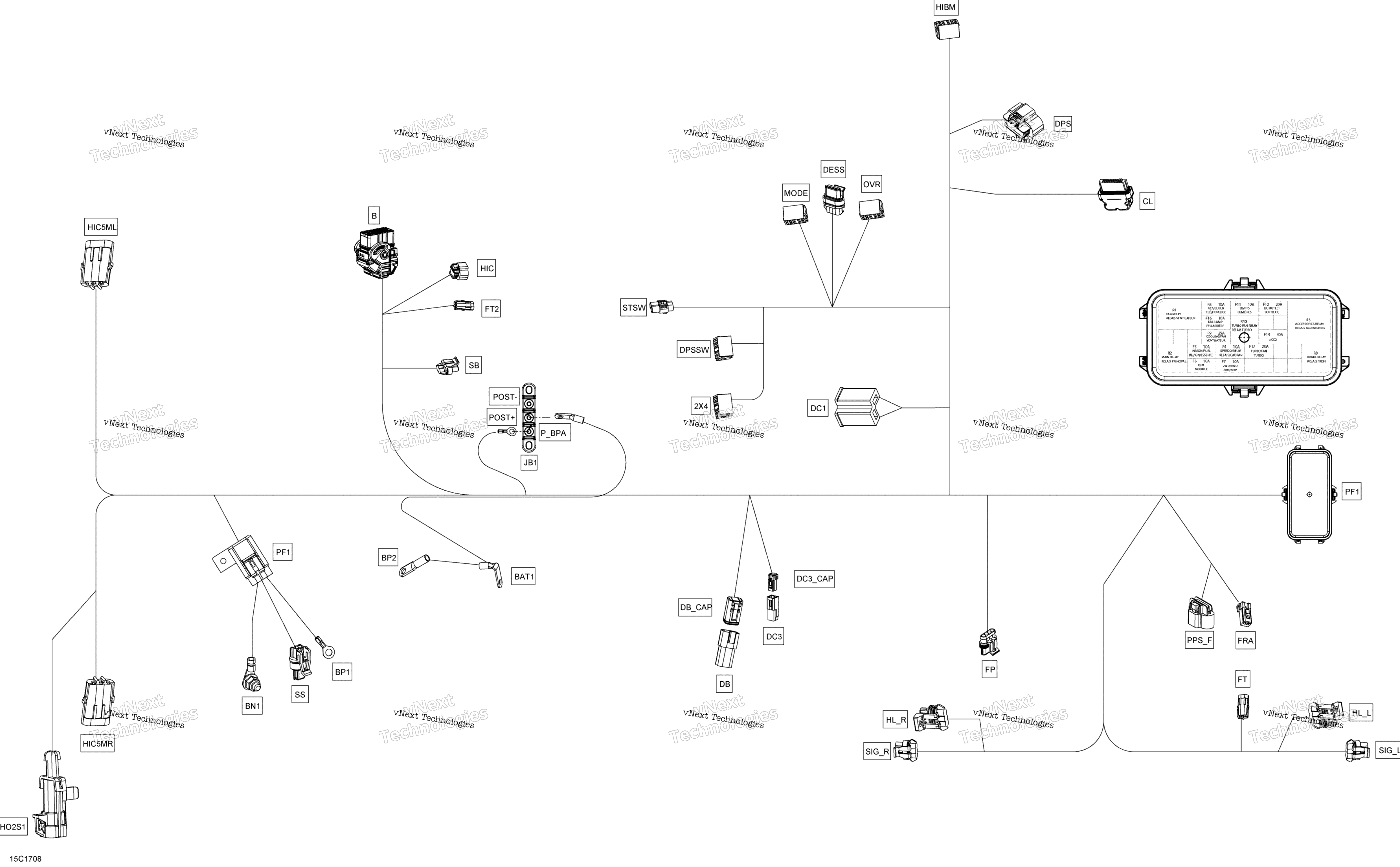 Основной Harness 710005695