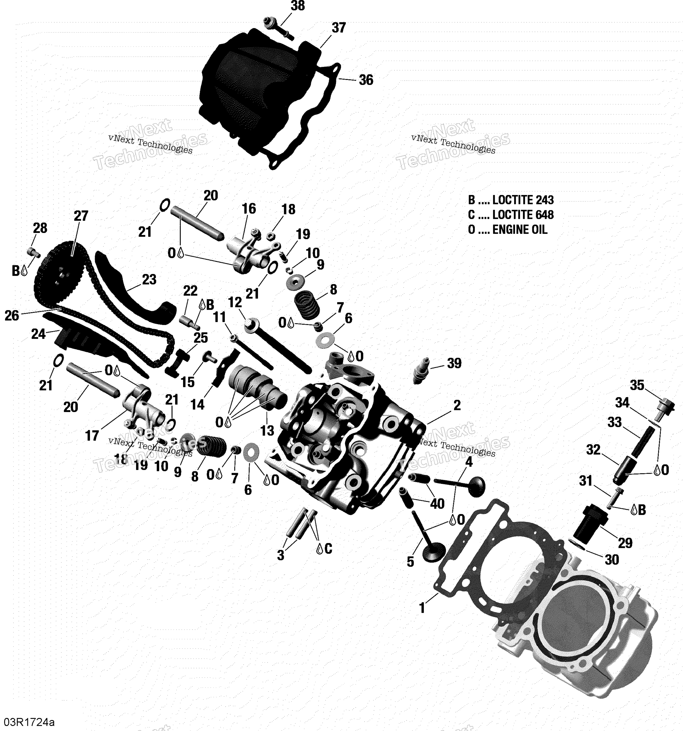 Цилиндр Head, Front - Hd10