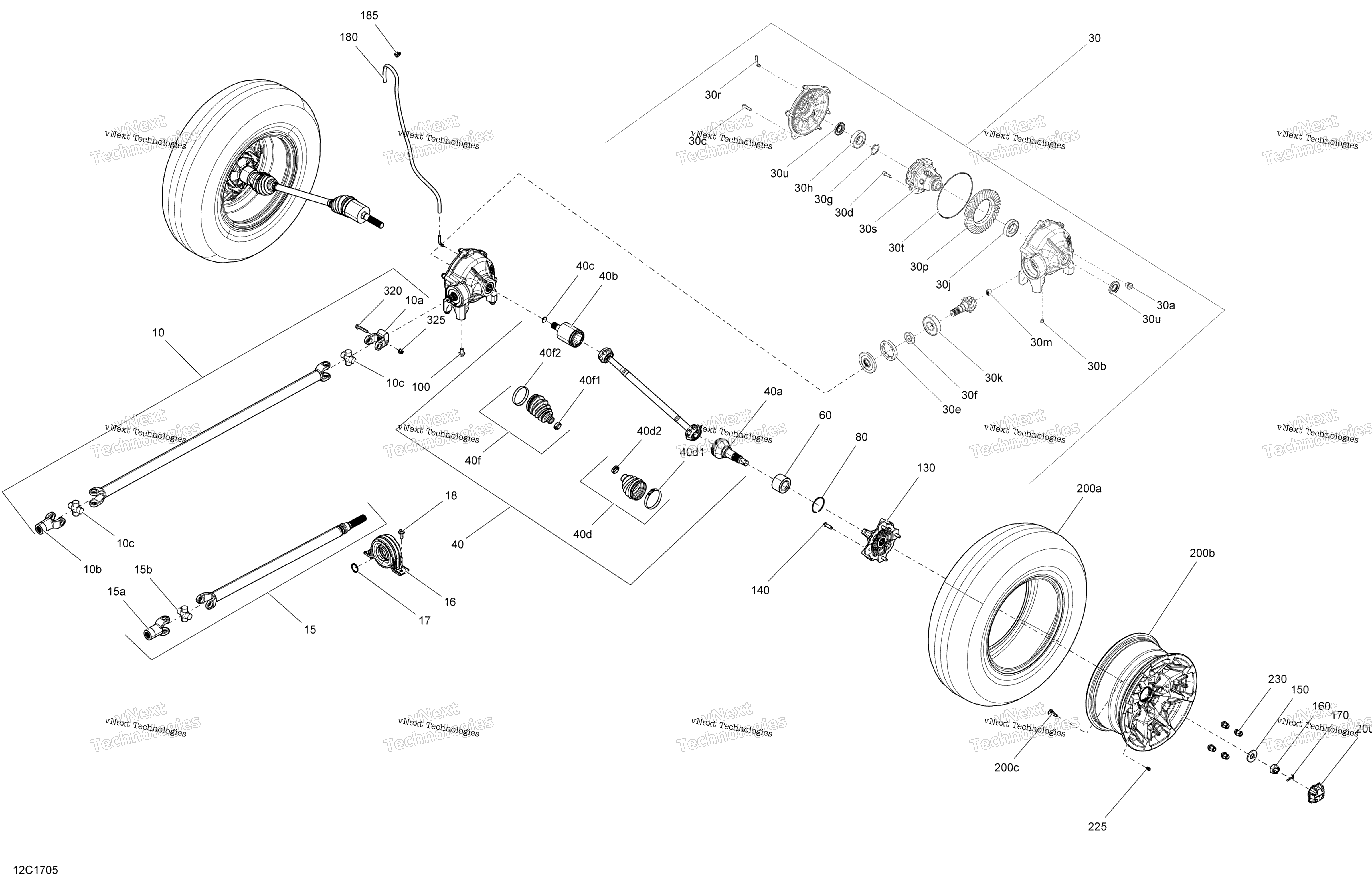 Привод System, Front - All Models