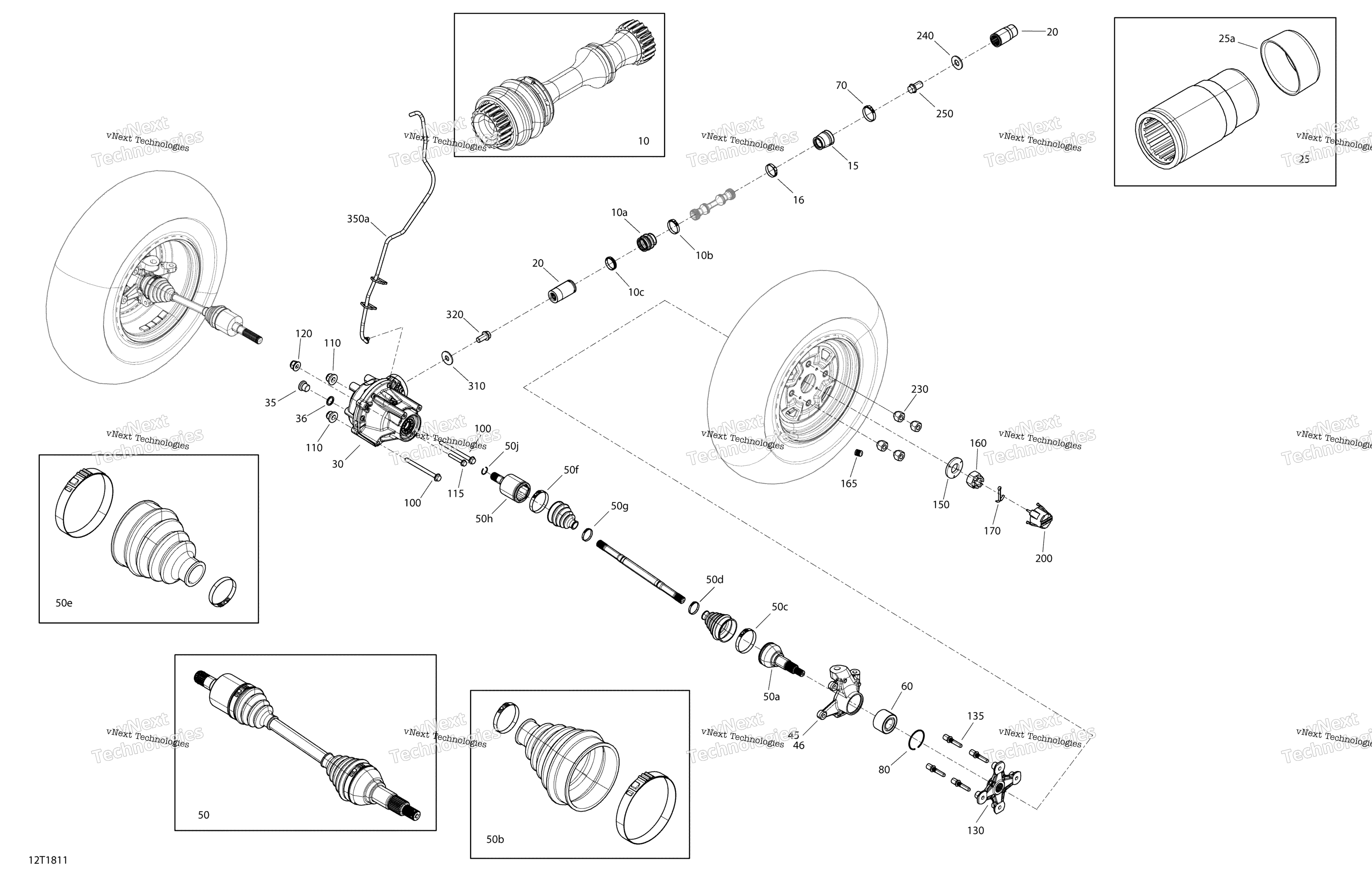Передняя часть Drive - Common Parts - 570