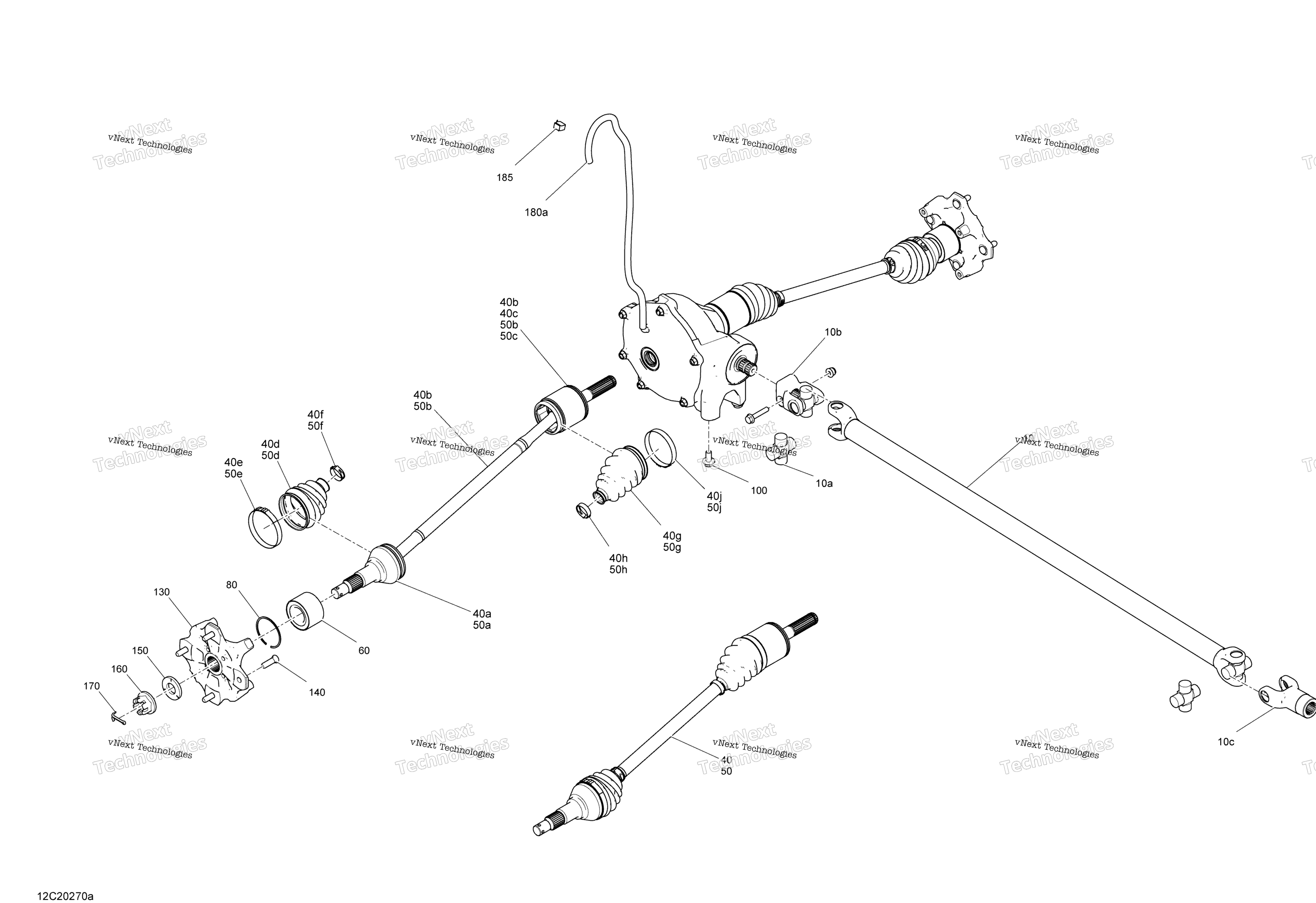 Передняя часть Drive - Common Parts - Base - Dps