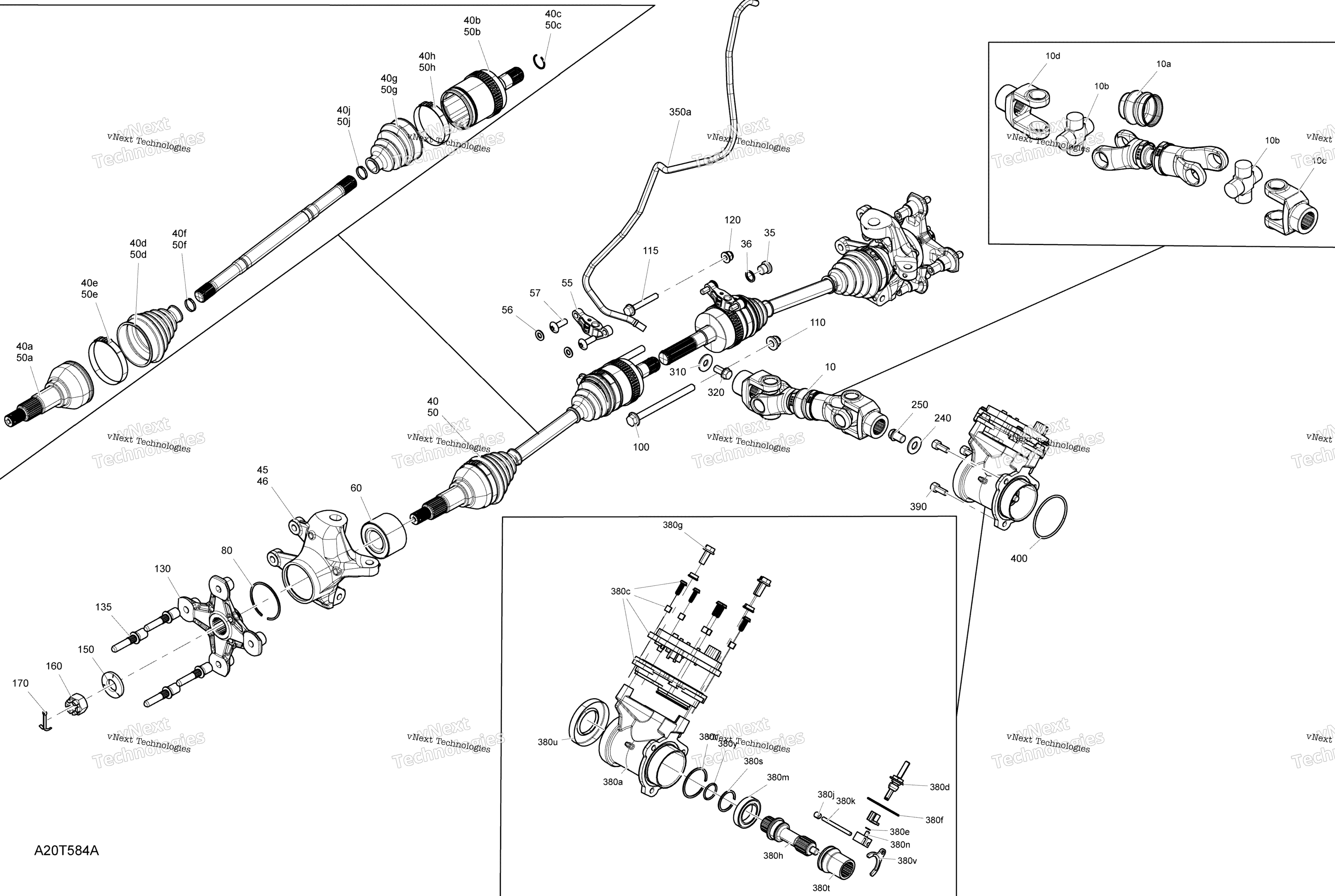 Привод - Front Section - Common Parts - Dps