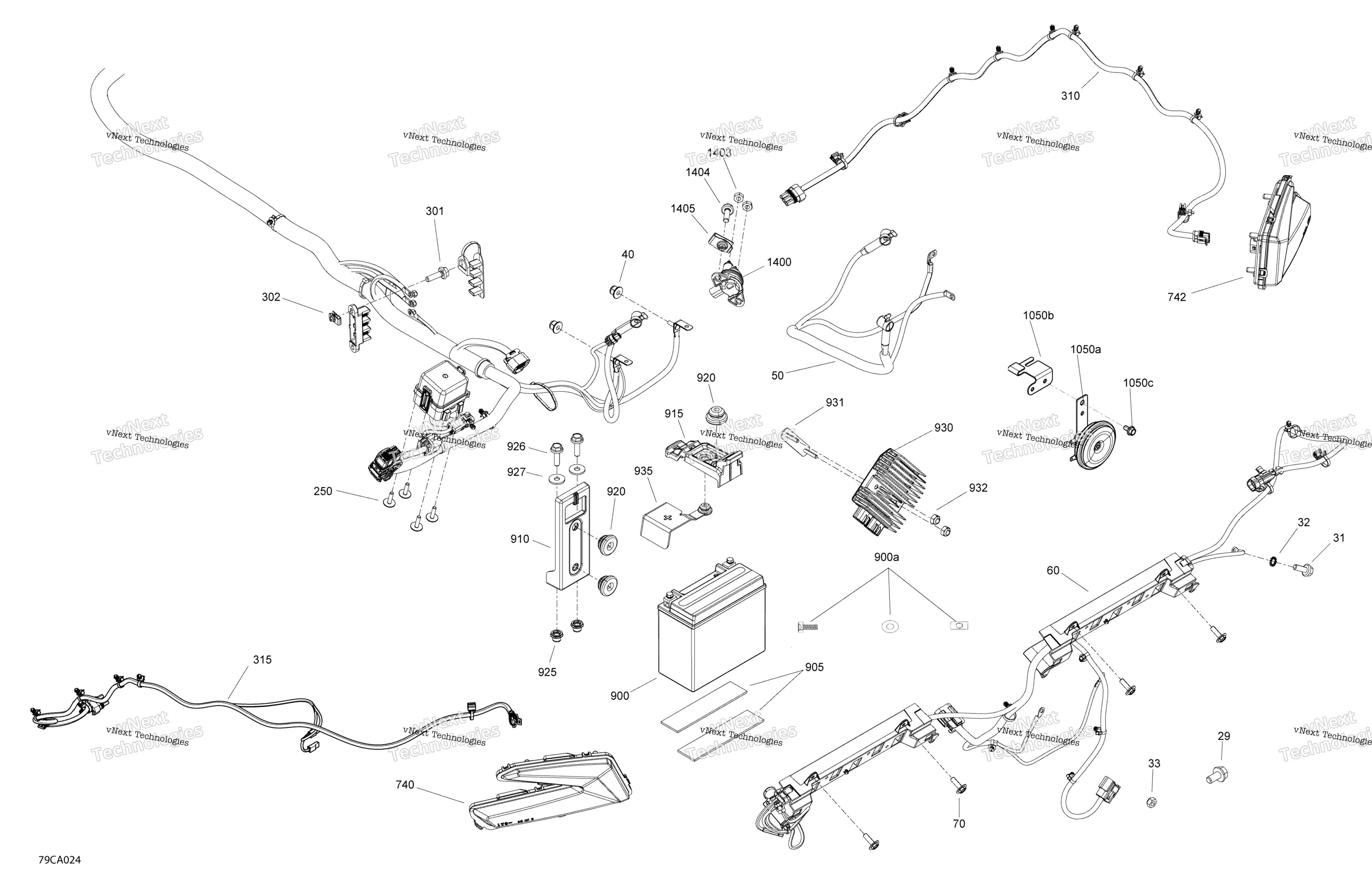 Электрооборудование - Rear System