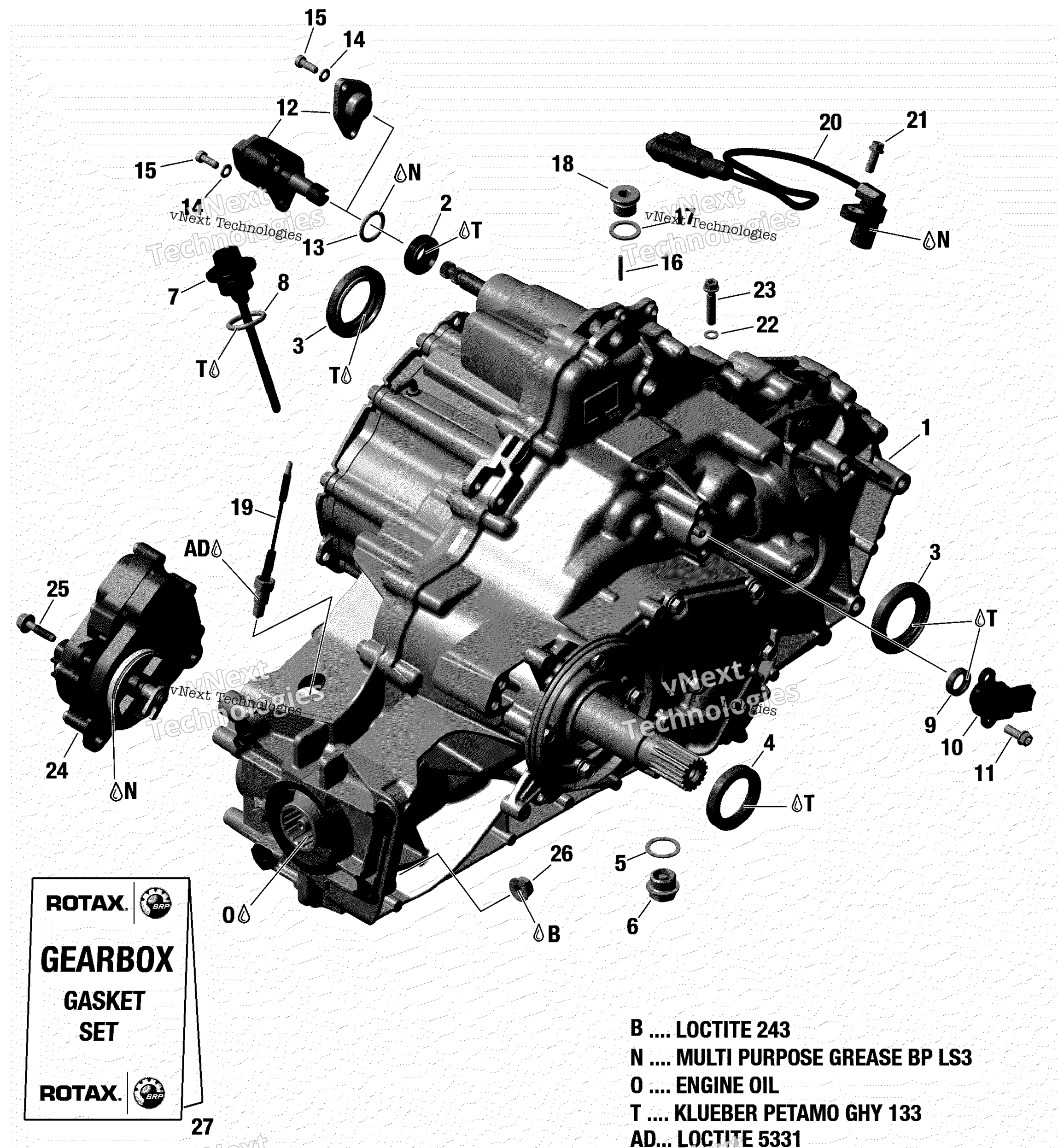 Передача Box Assembly