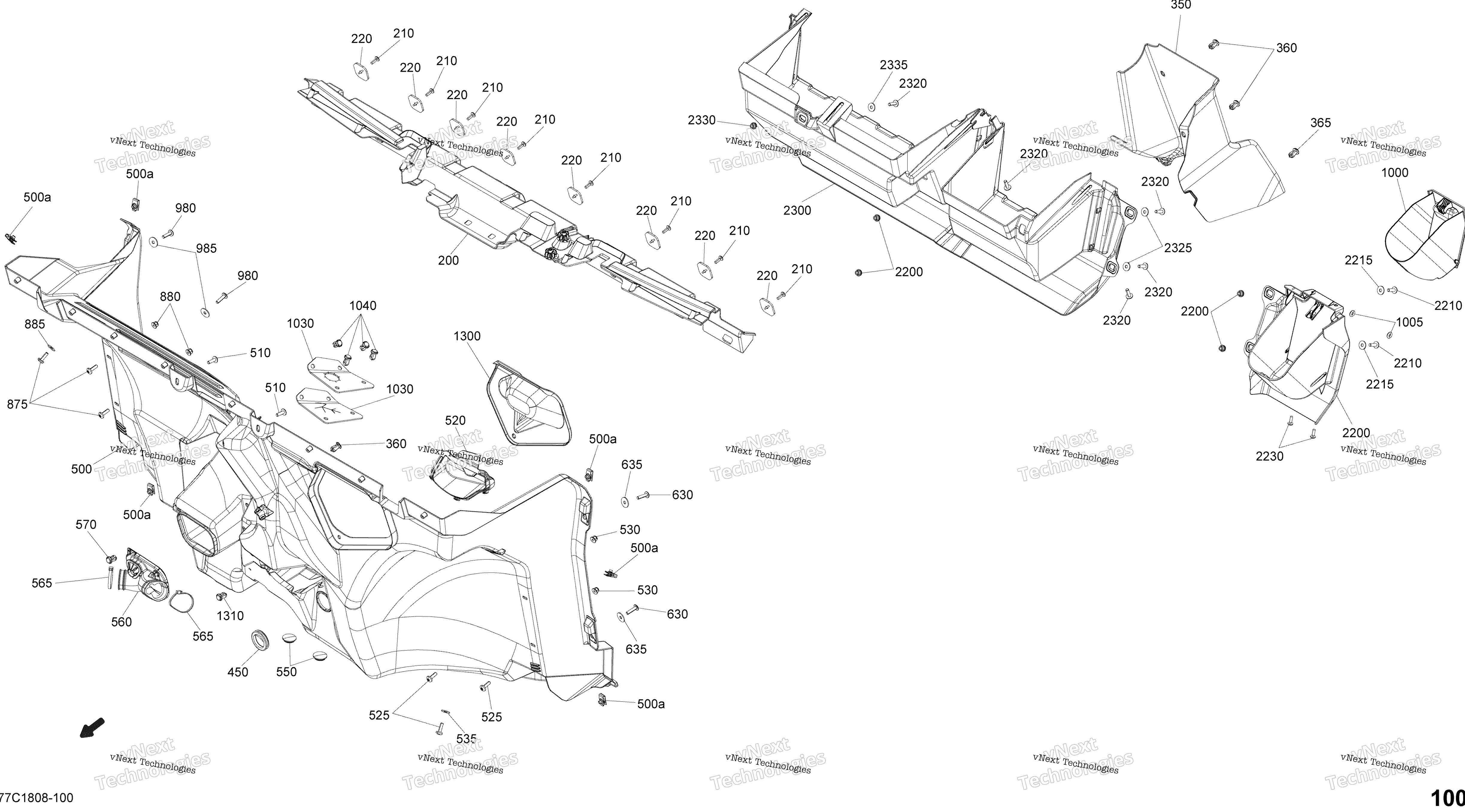 Cab Interior передний Part Defender Max