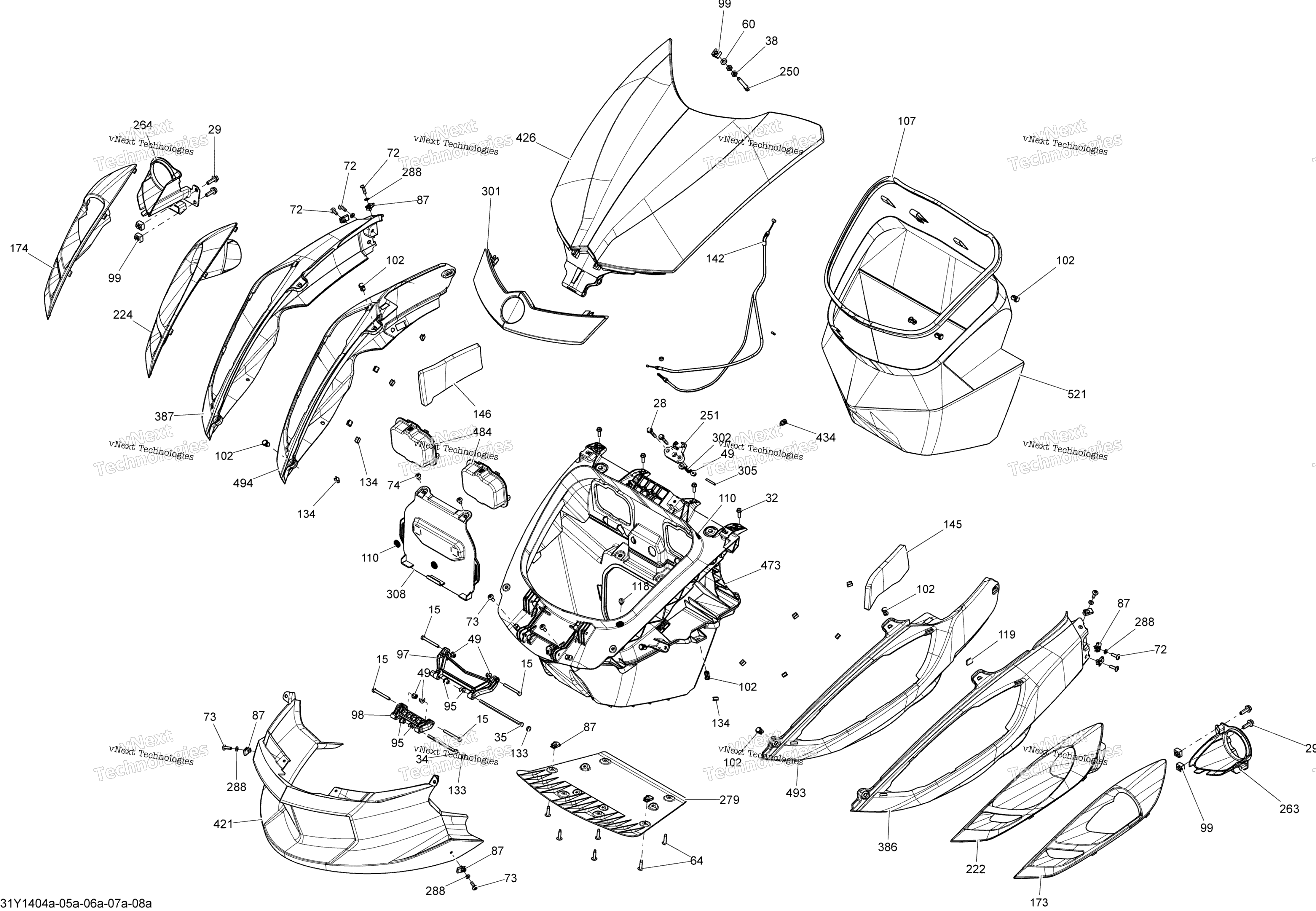 Кузов And Accessories Fr Storage