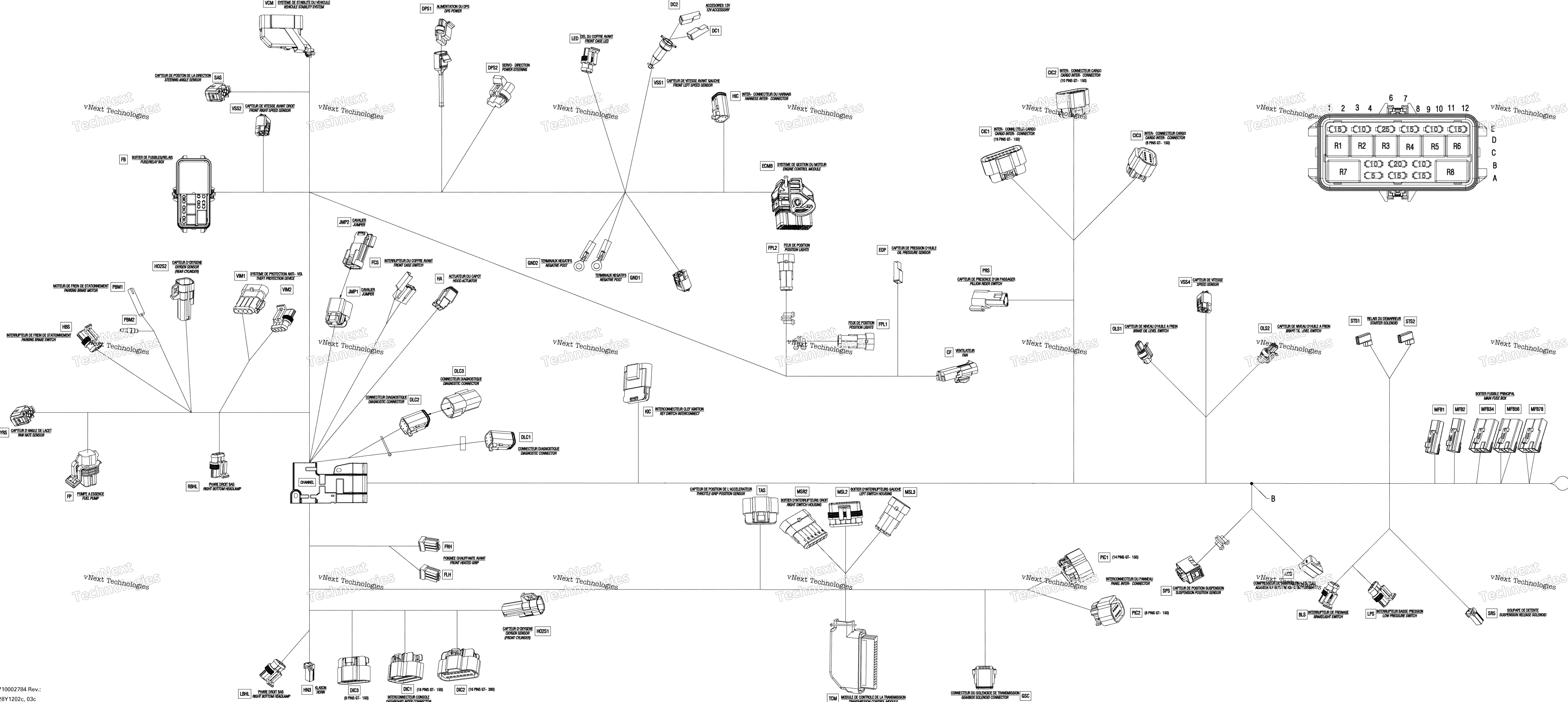 Электрооборудование Harness Se5