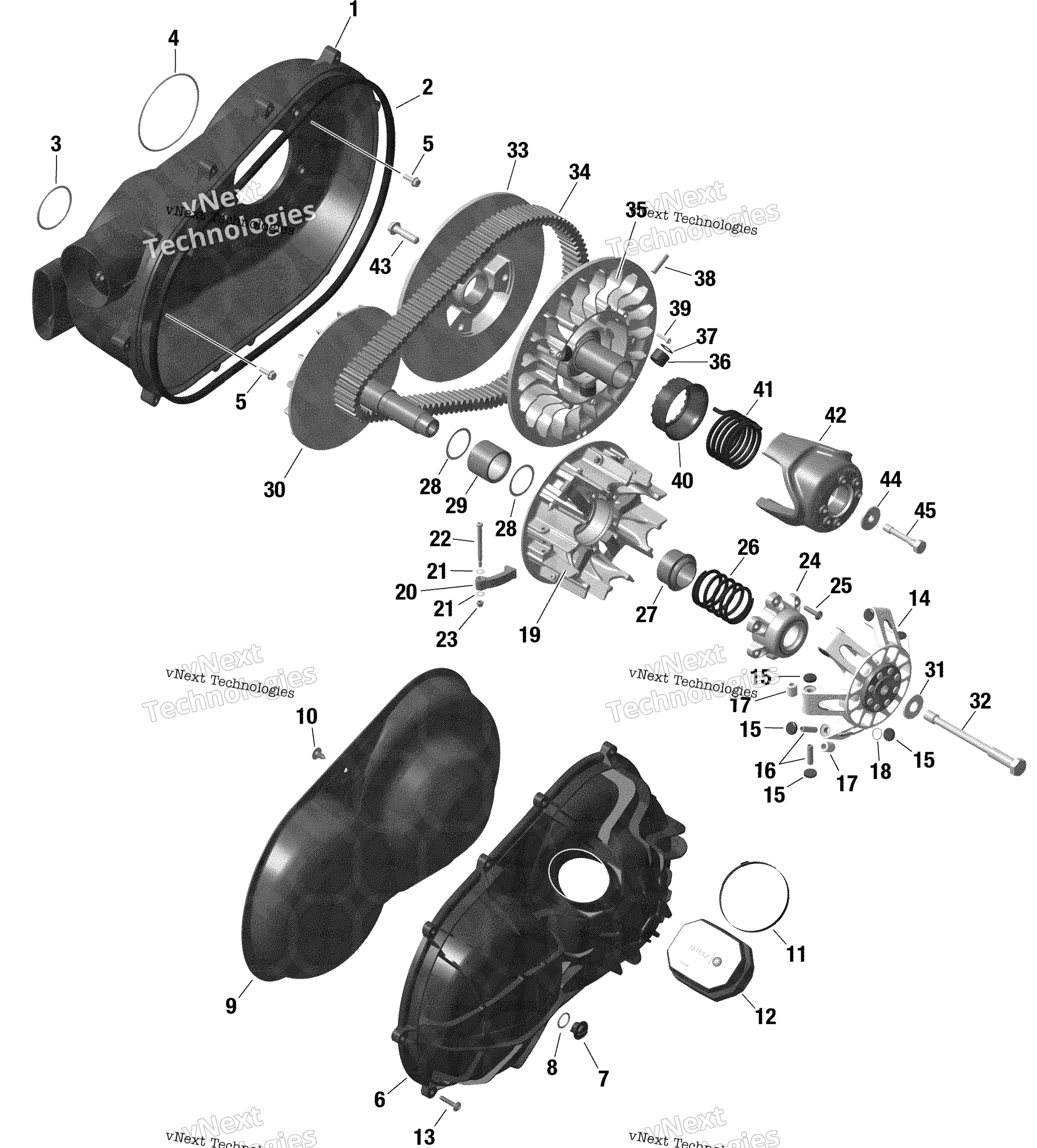 Rotax трансмиссия