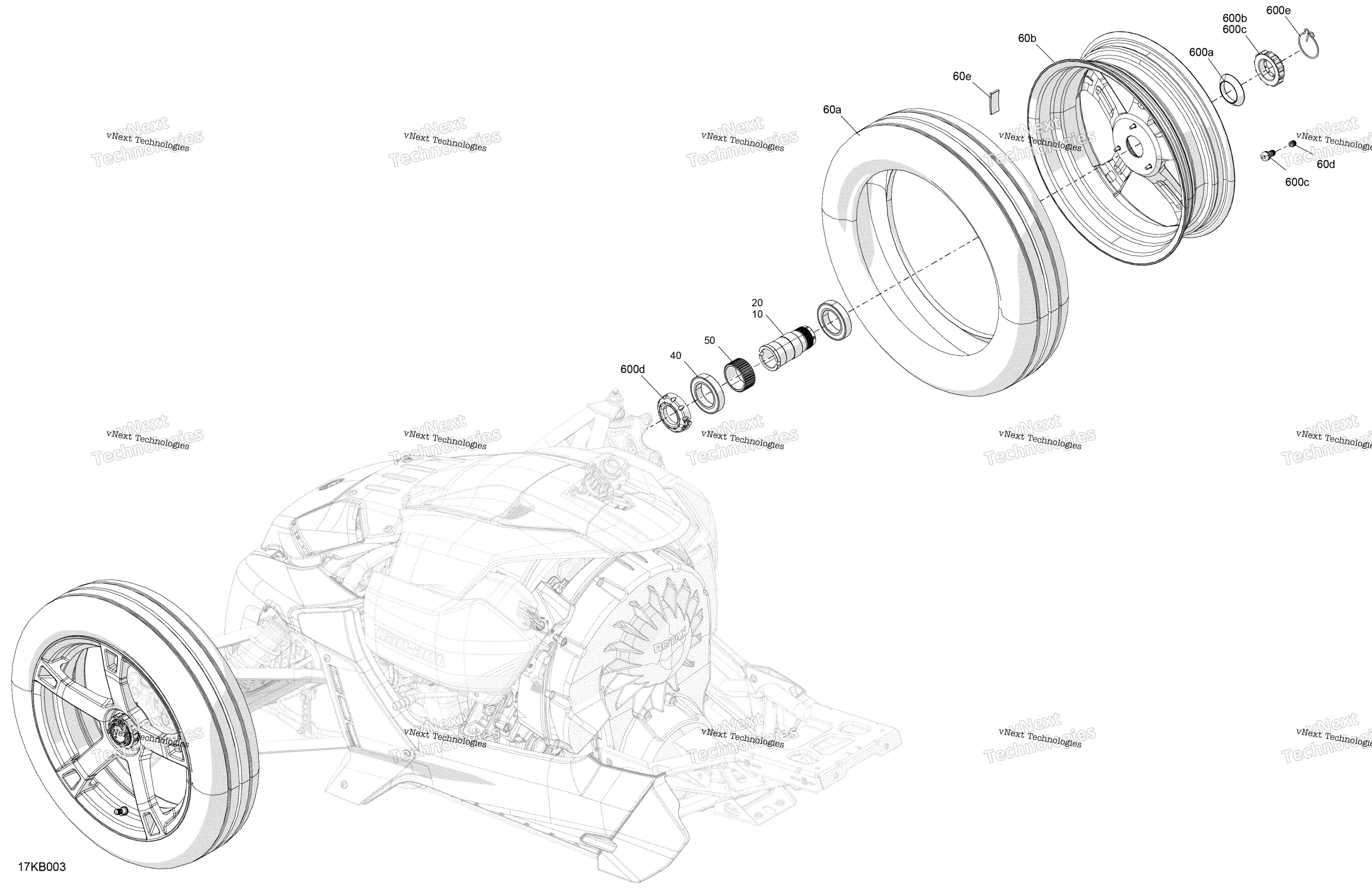 Mechanic передний колёса