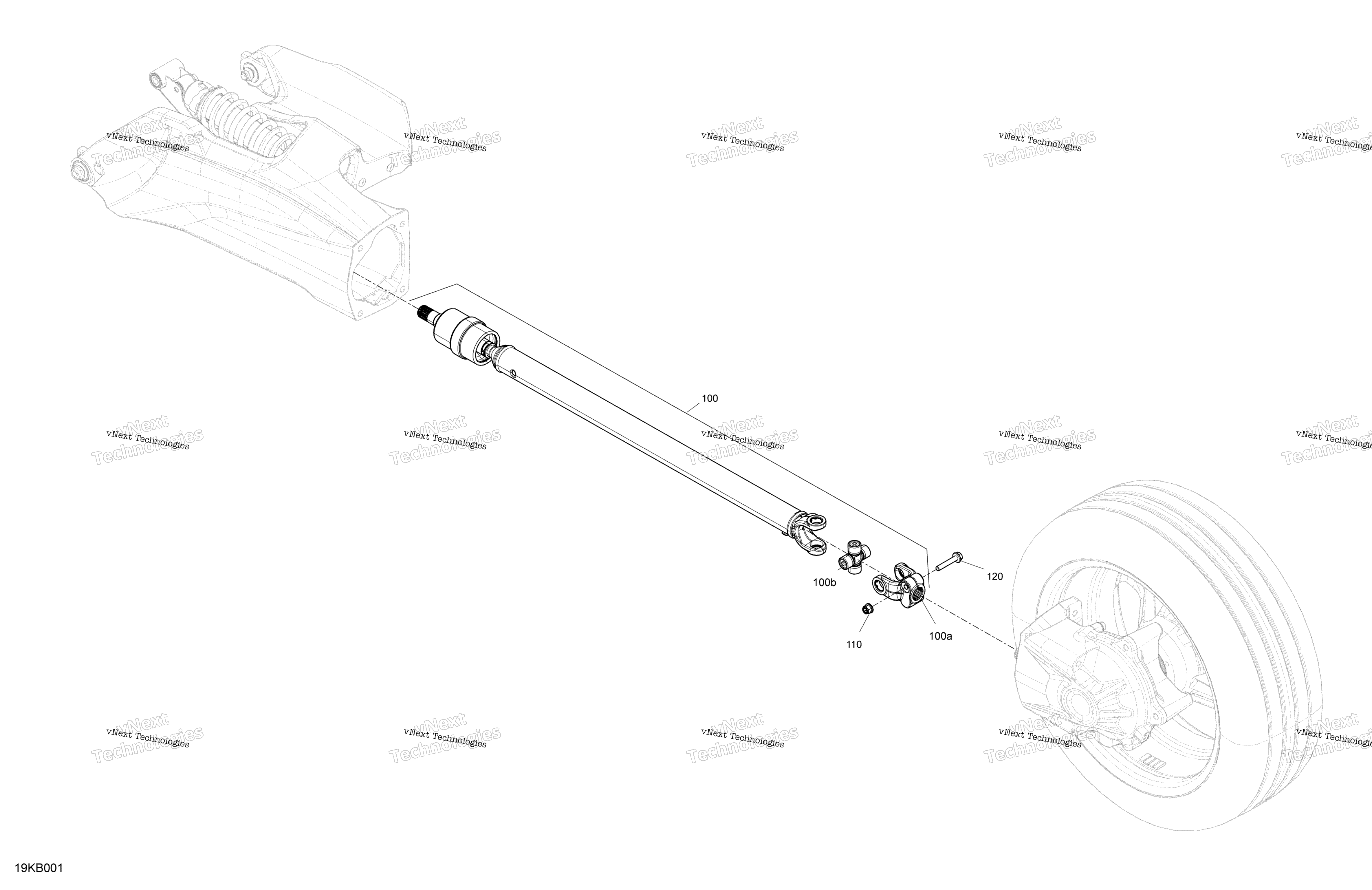 Привод - Rear Common Parts