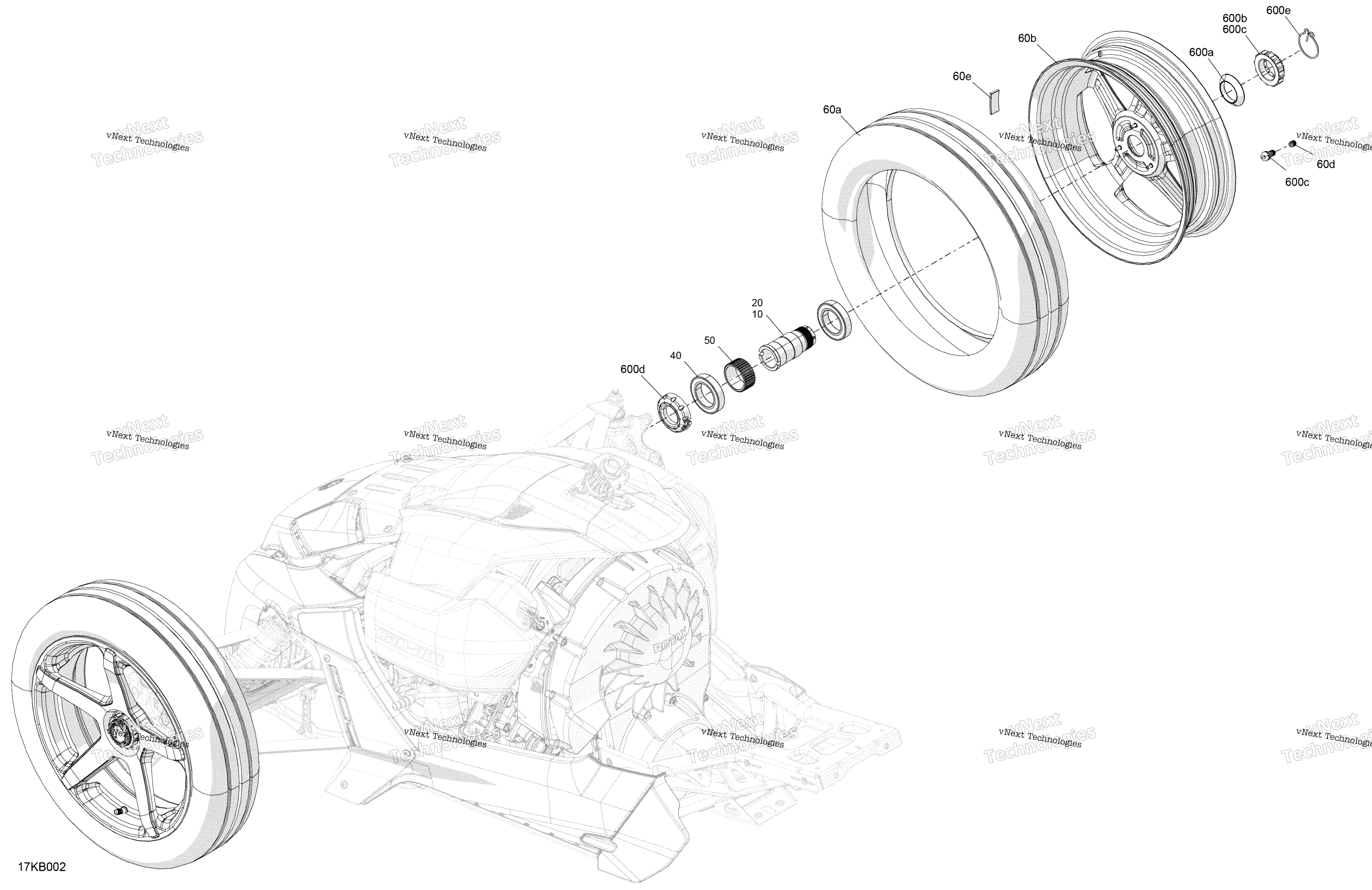 Mechanic передний колёса