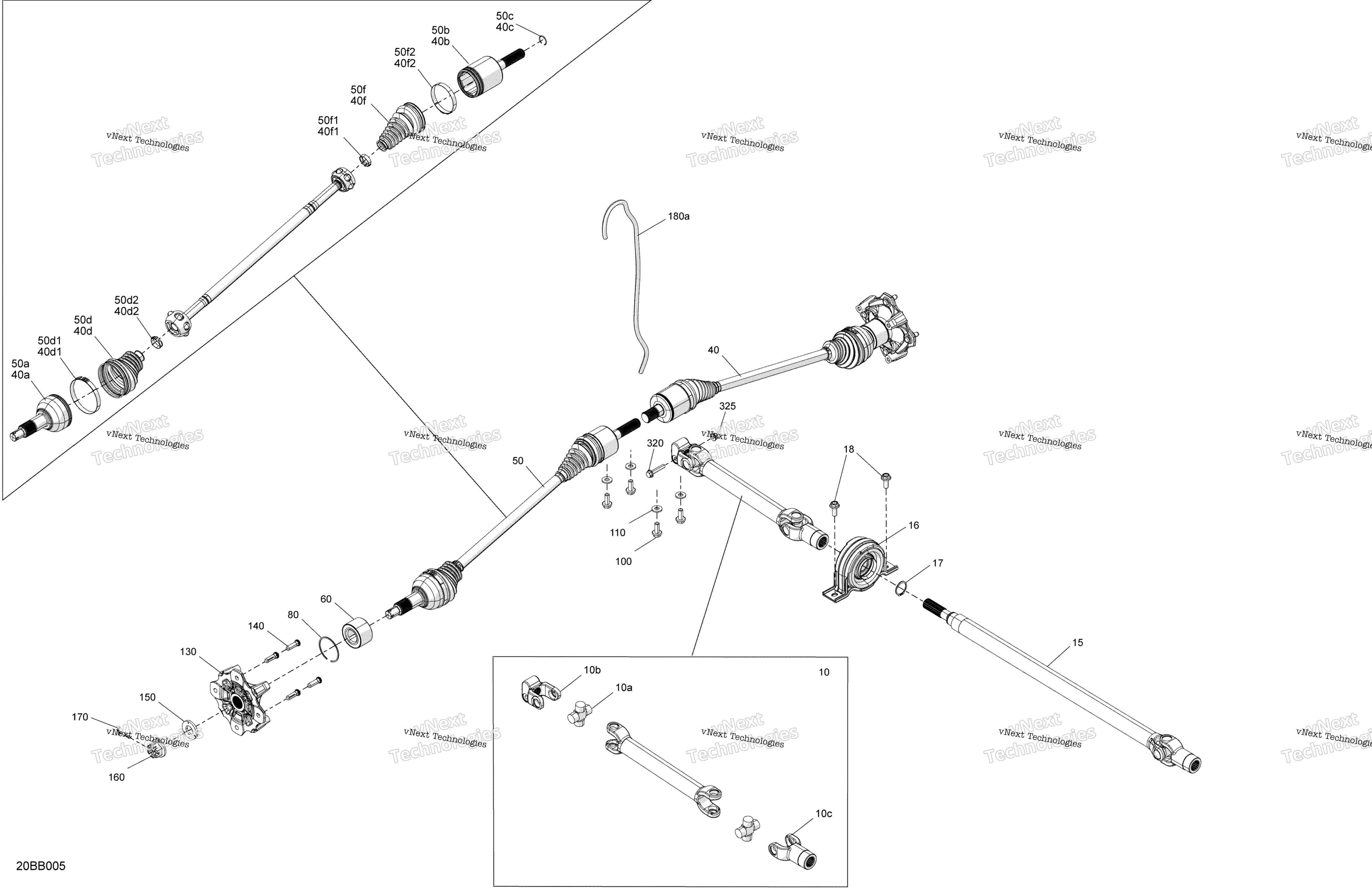 Привод - Front - Common Parts