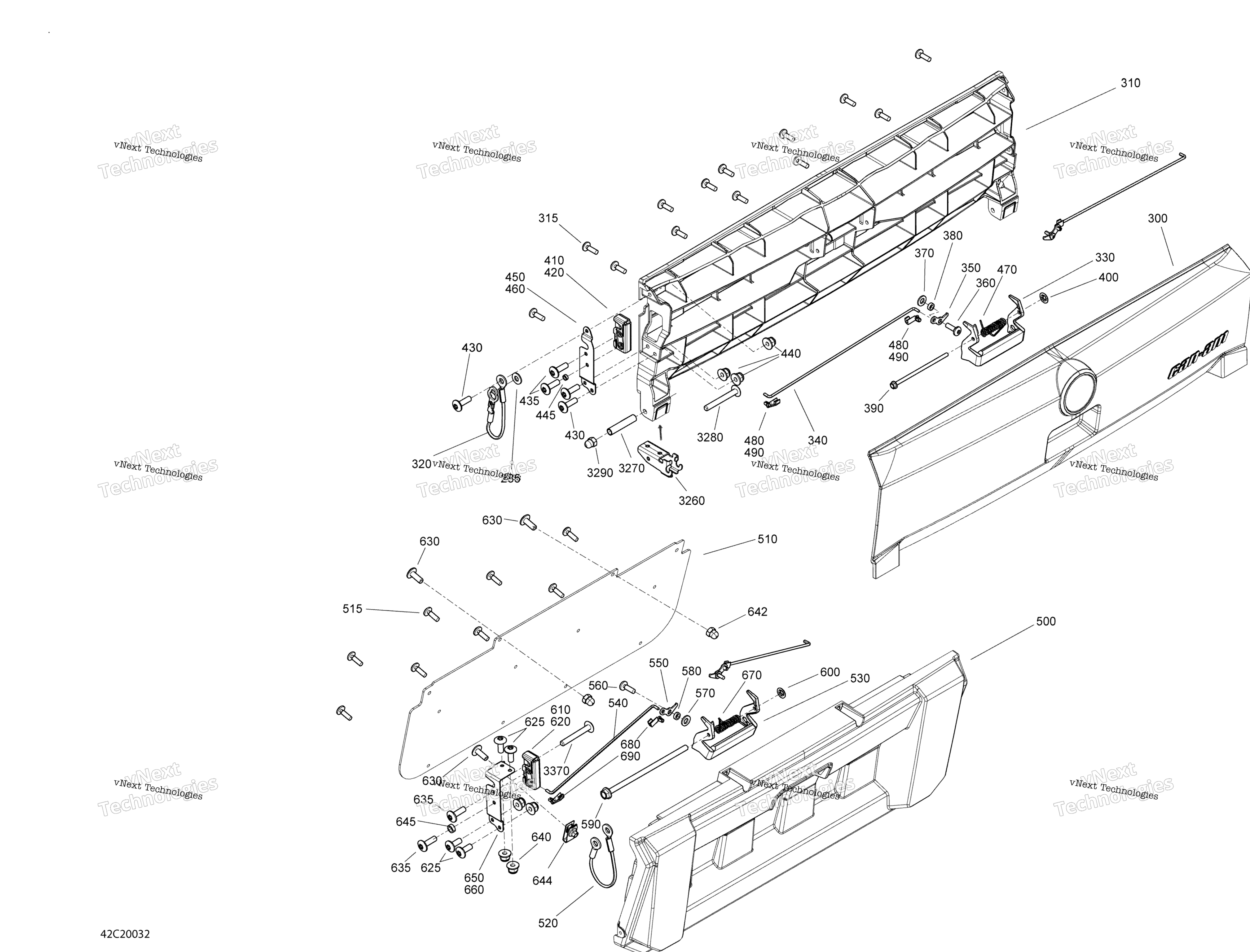 Задняя часть Cargo Box - Door