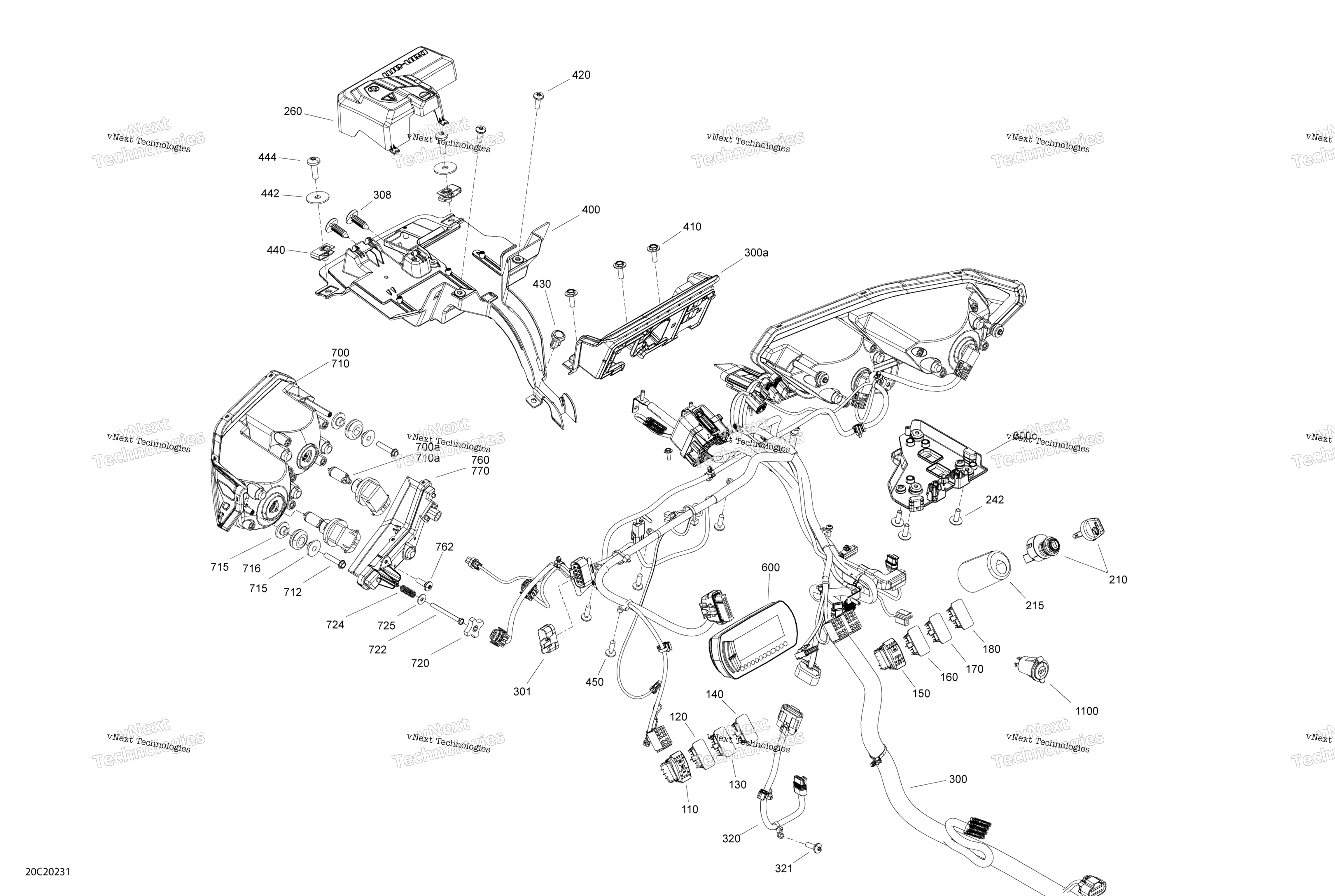 Электрооборудование - System - Front Section
