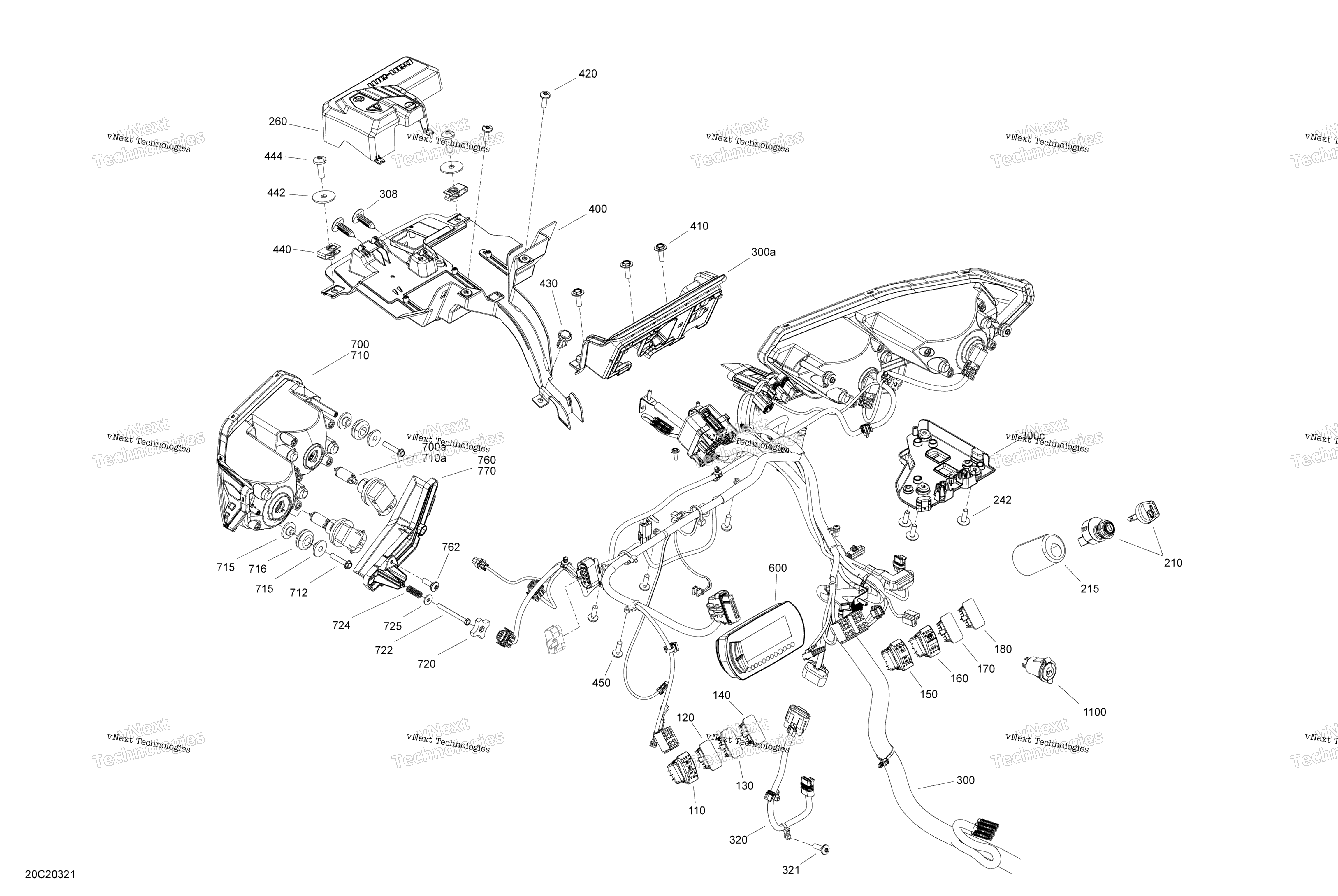 Электрооборудование - System - Front Section