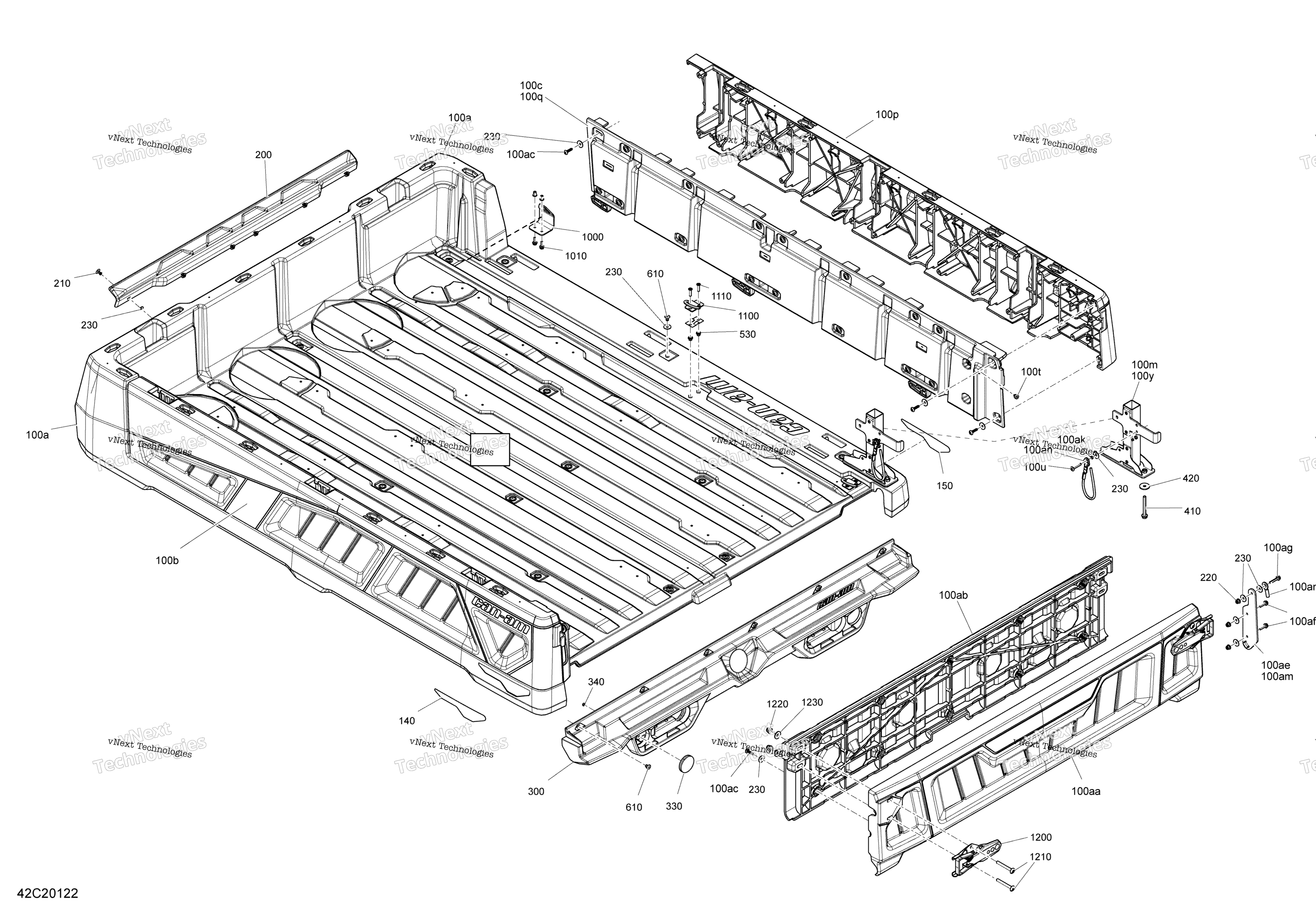 Задняя часть Cargo Box