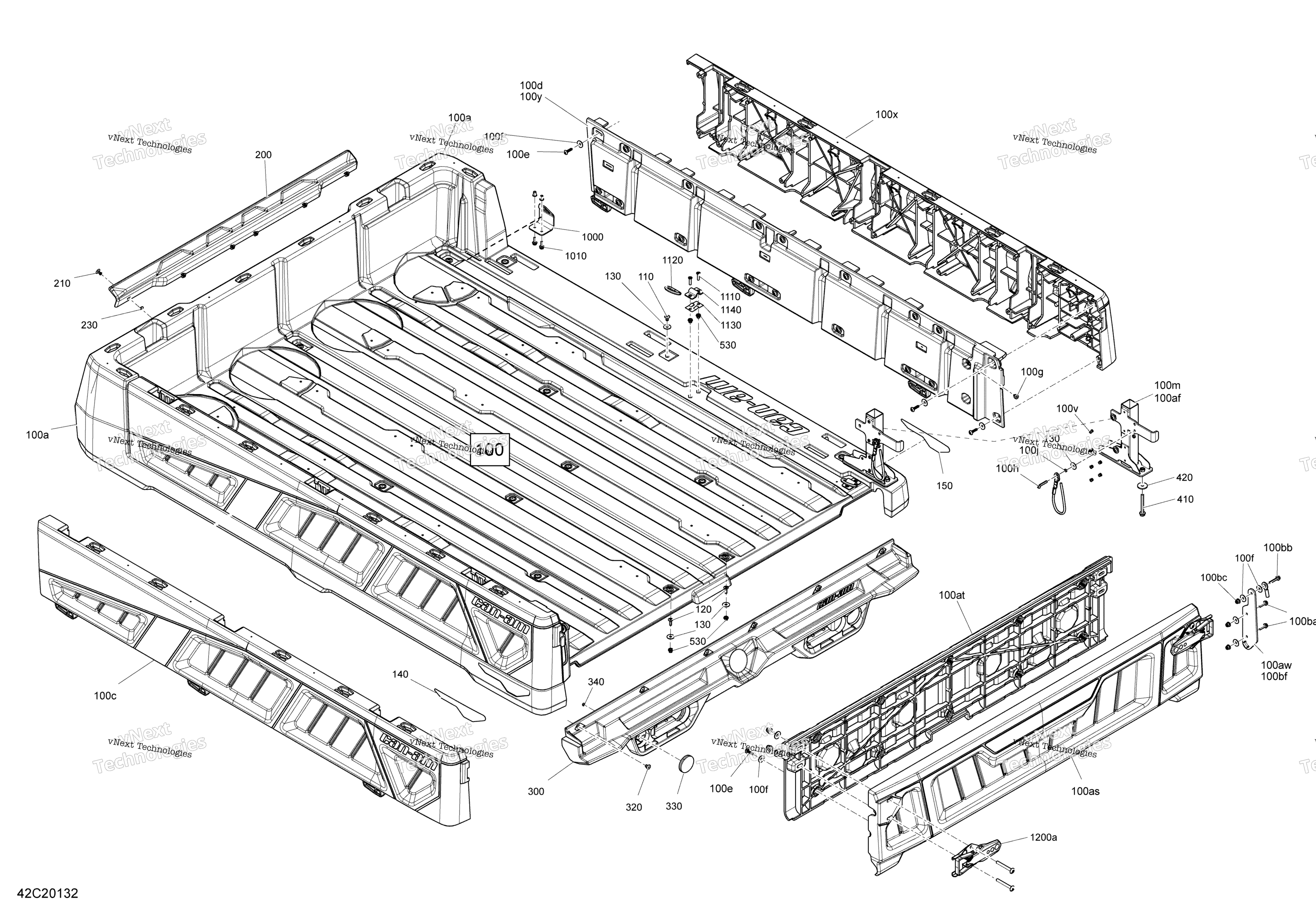 Задняя часть Cargo Box