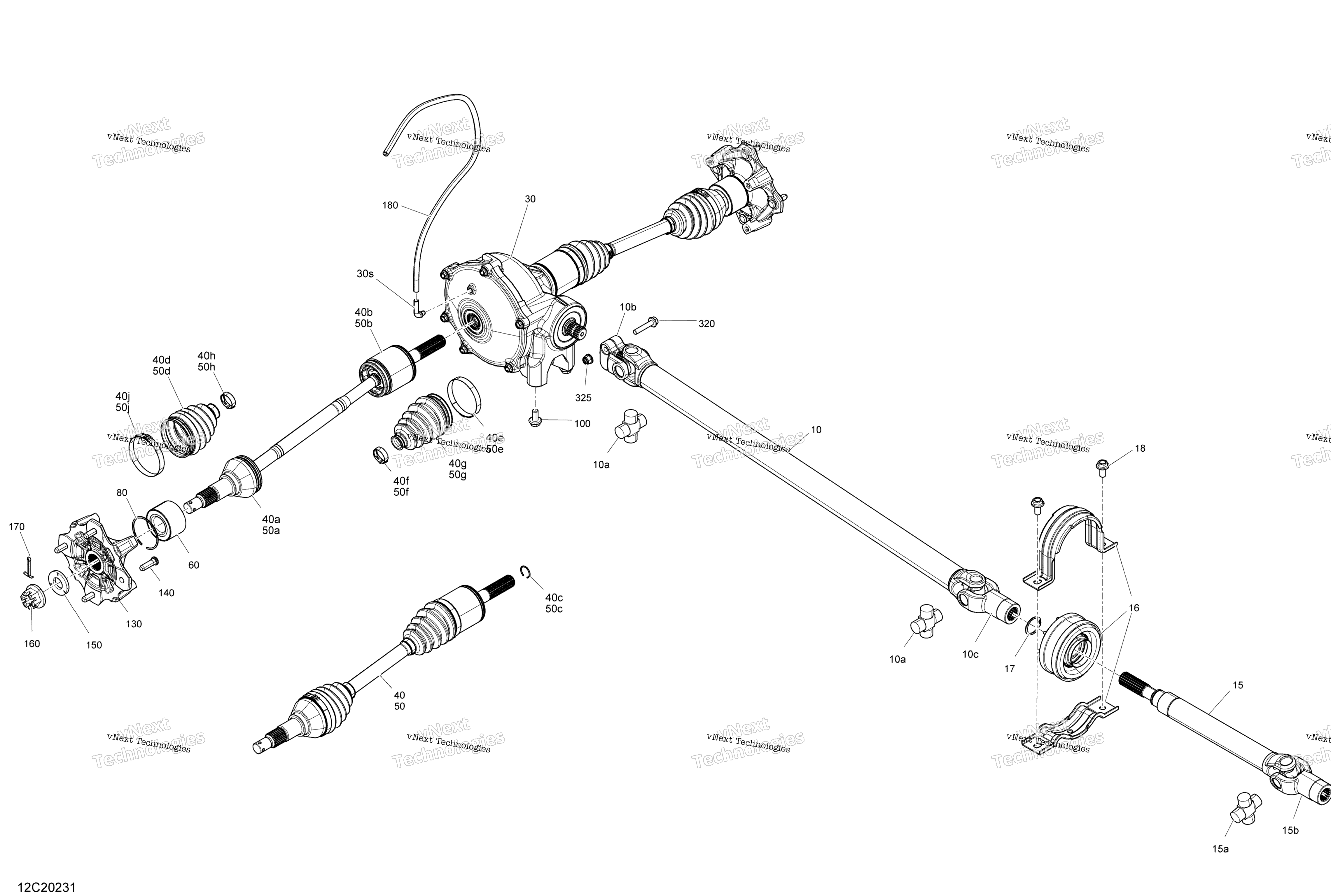 Передняя часть Drive - Common Parts - Dps