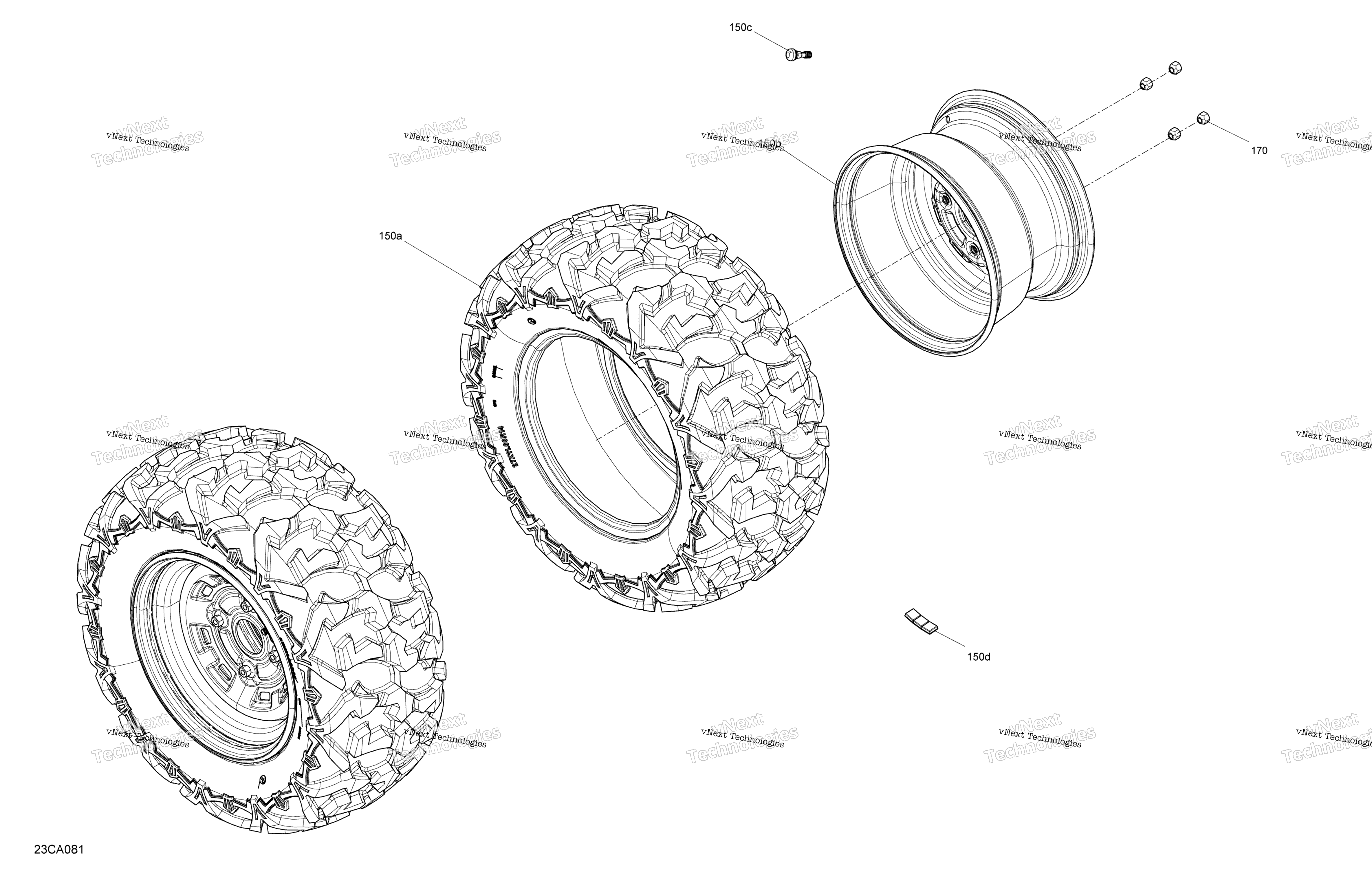 Привод - Rear Wheels - Dps