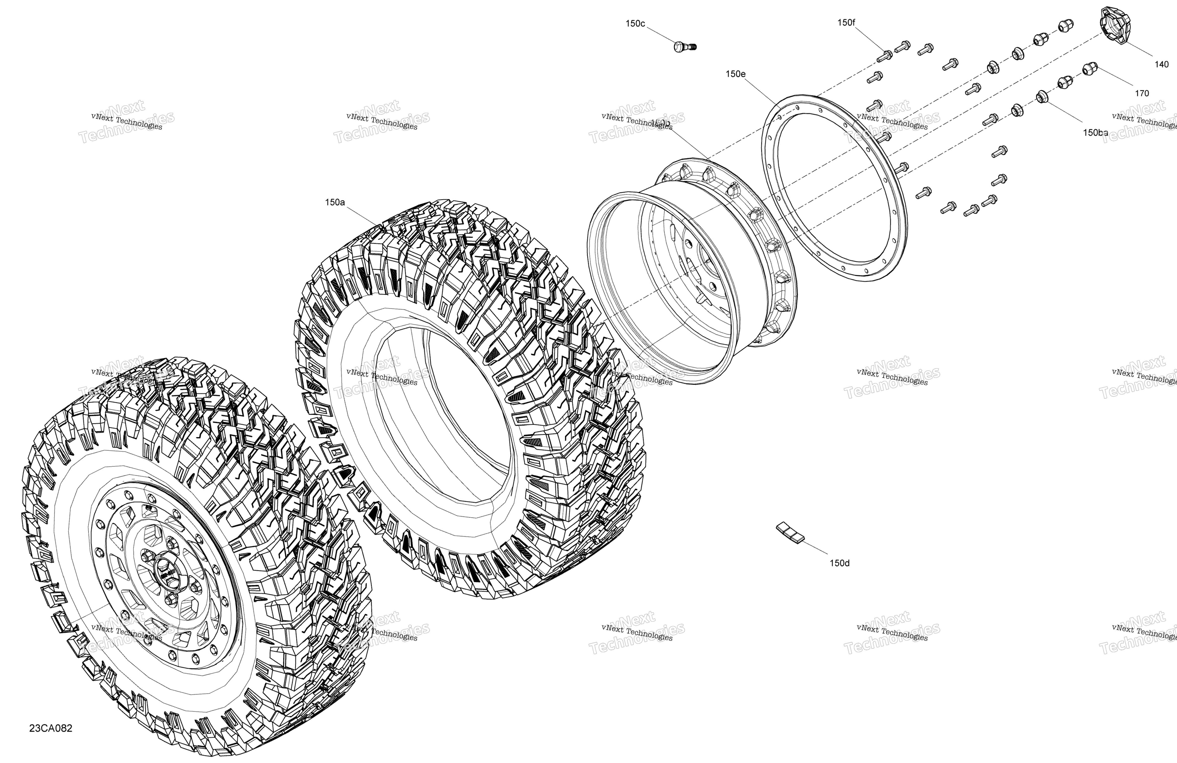 Привод - Rear Wheels - Xtp