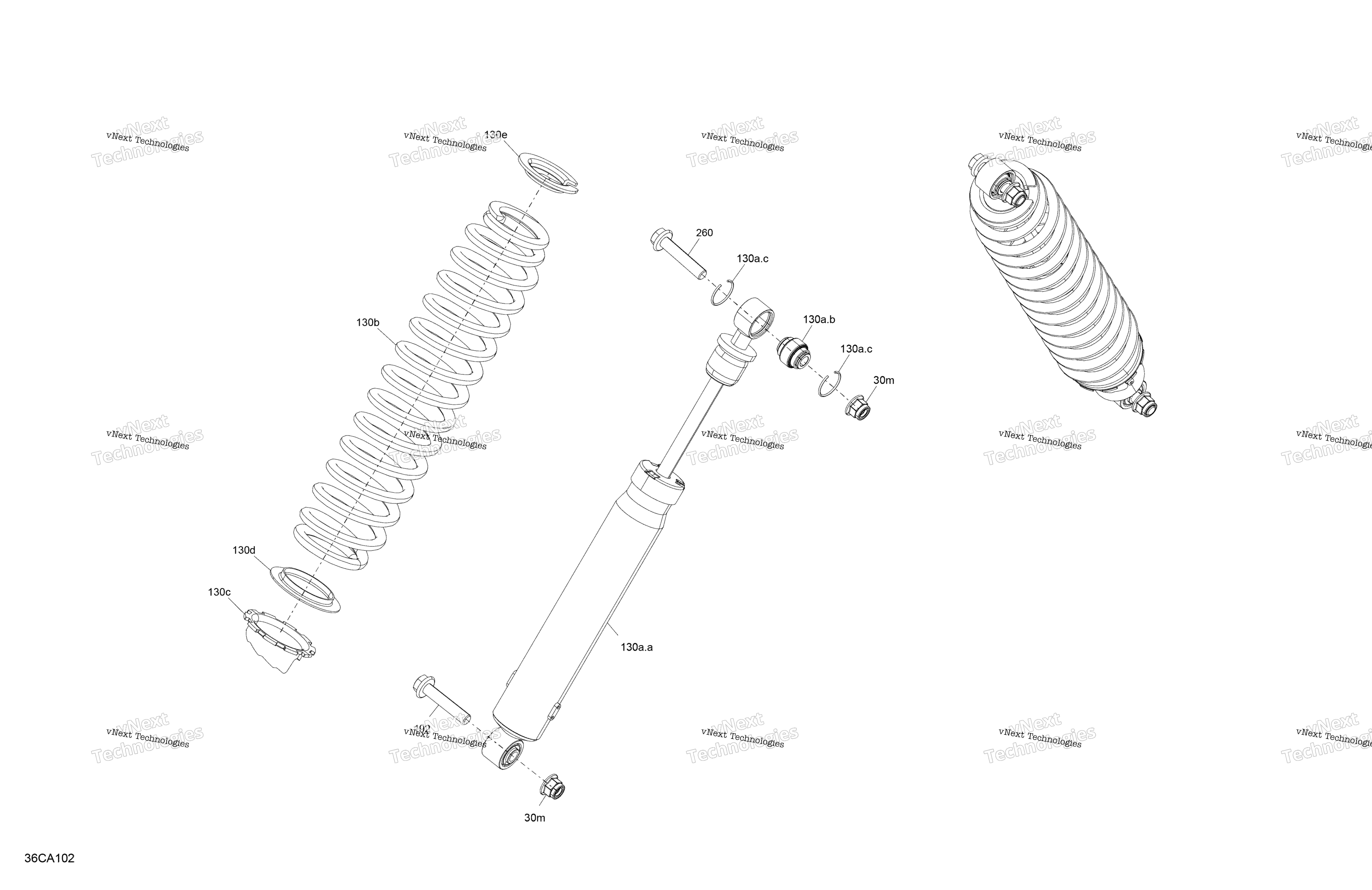 Подвеска - Front Shocks - Dps