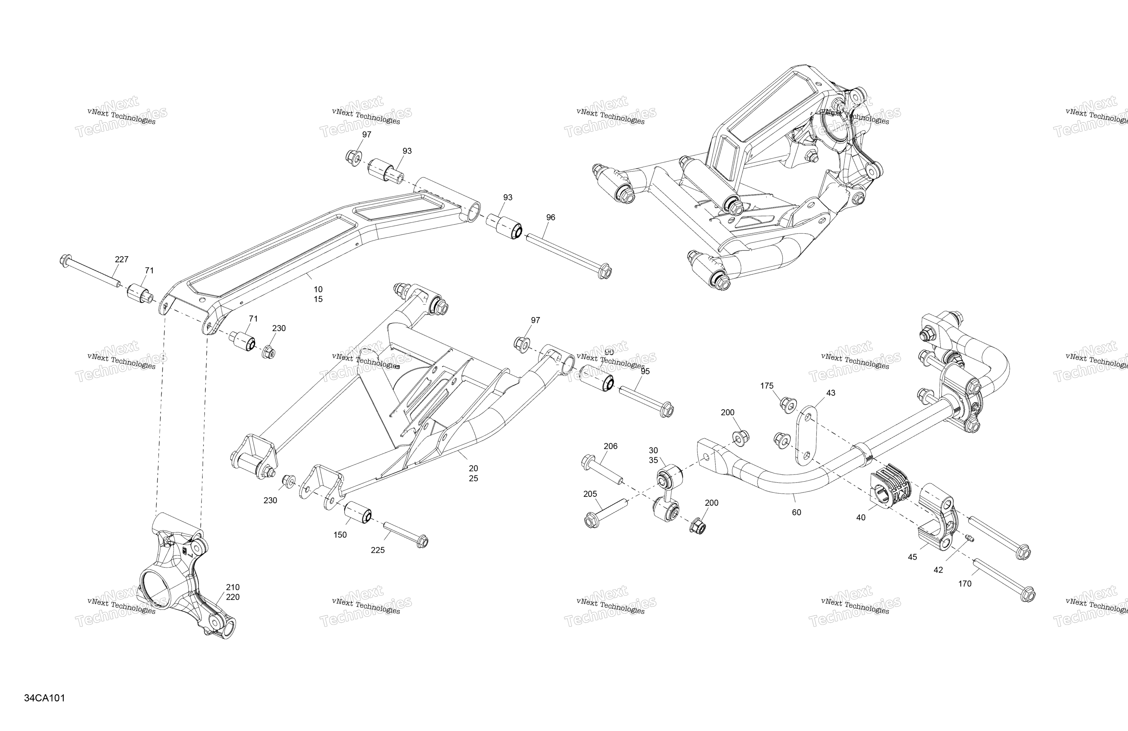 Подвеска - Rear - Dps