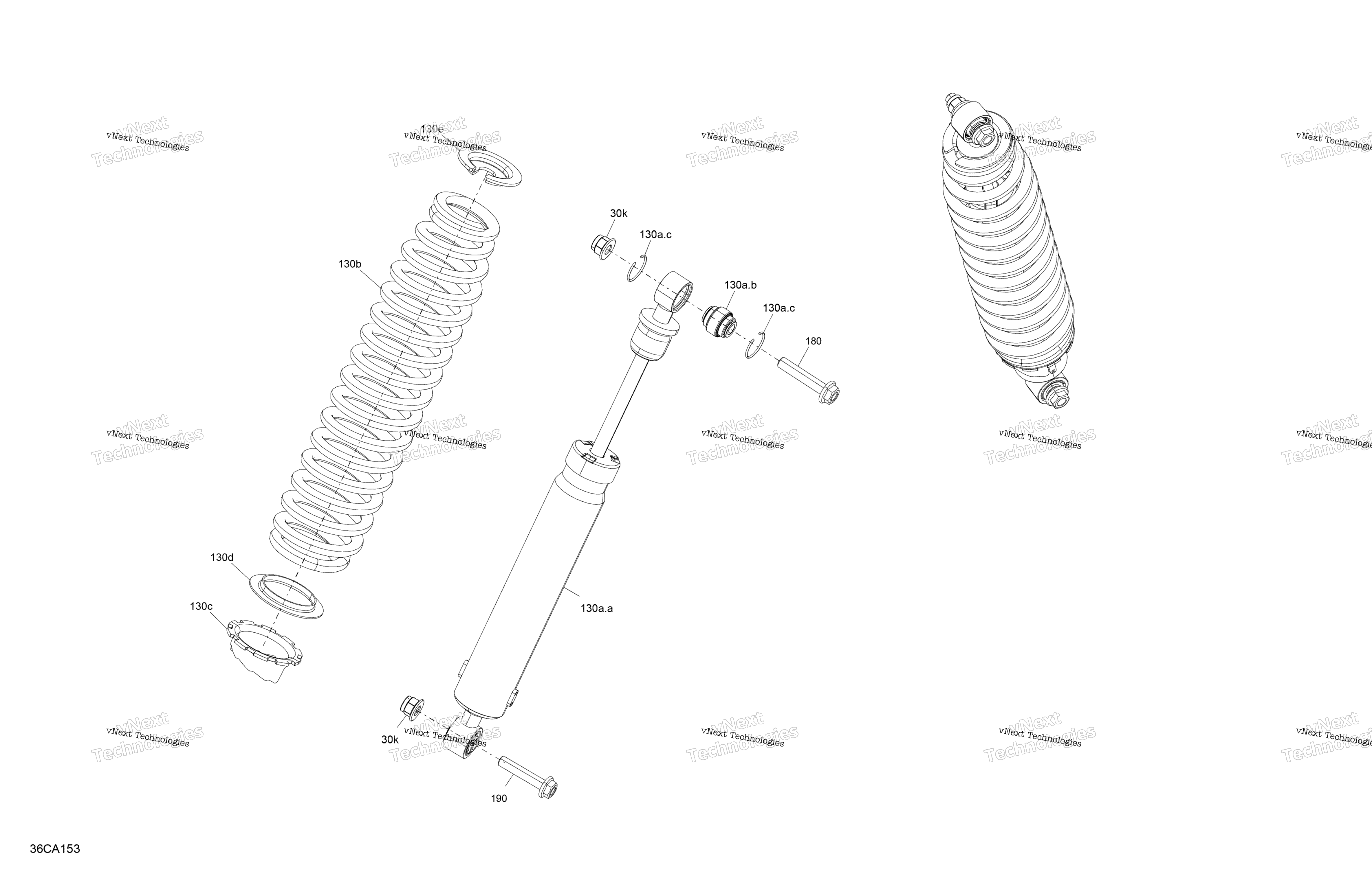 Подвеска - Rear Shocks - Dps