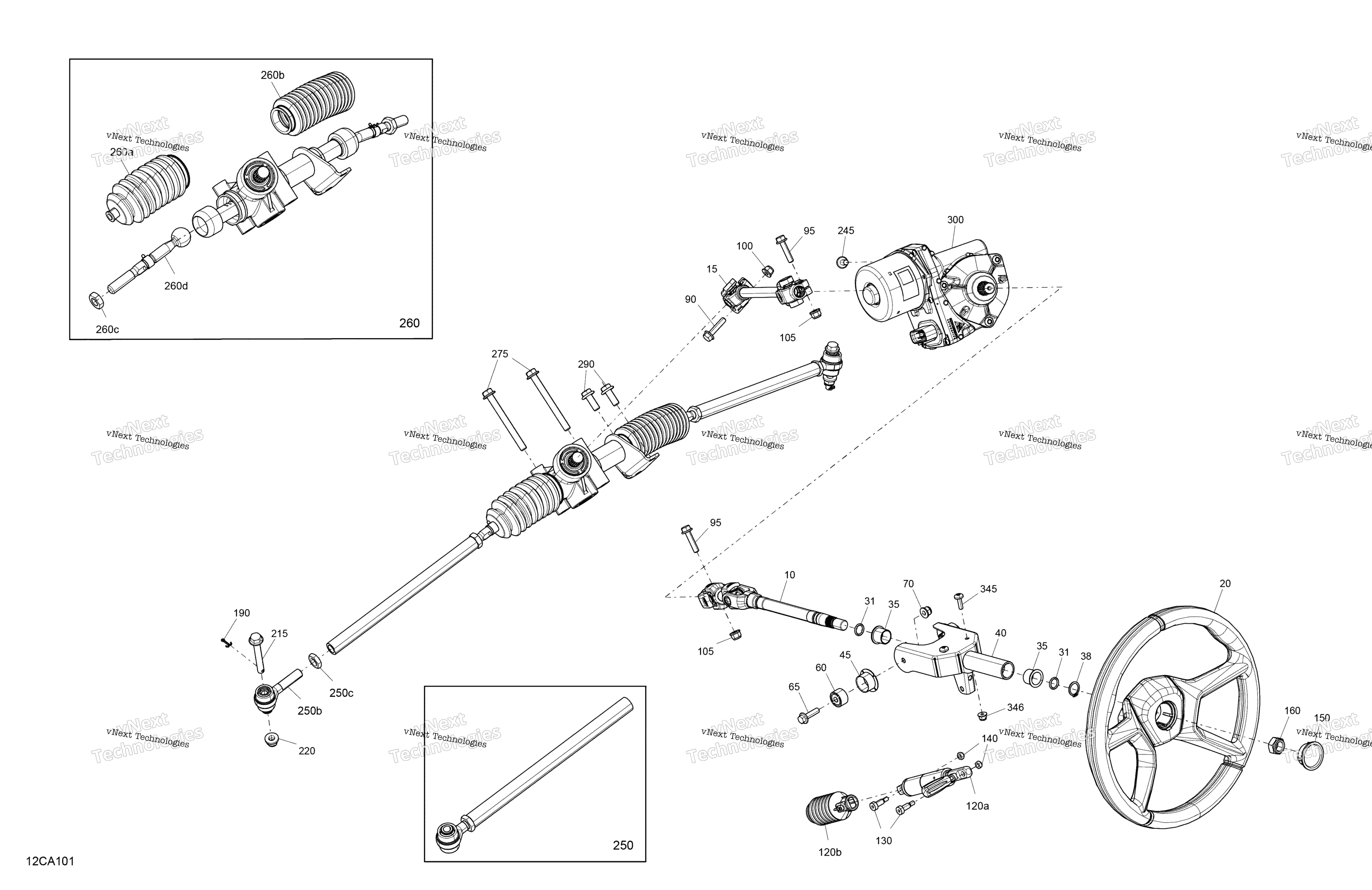 Mechanic рулевое управление Dps