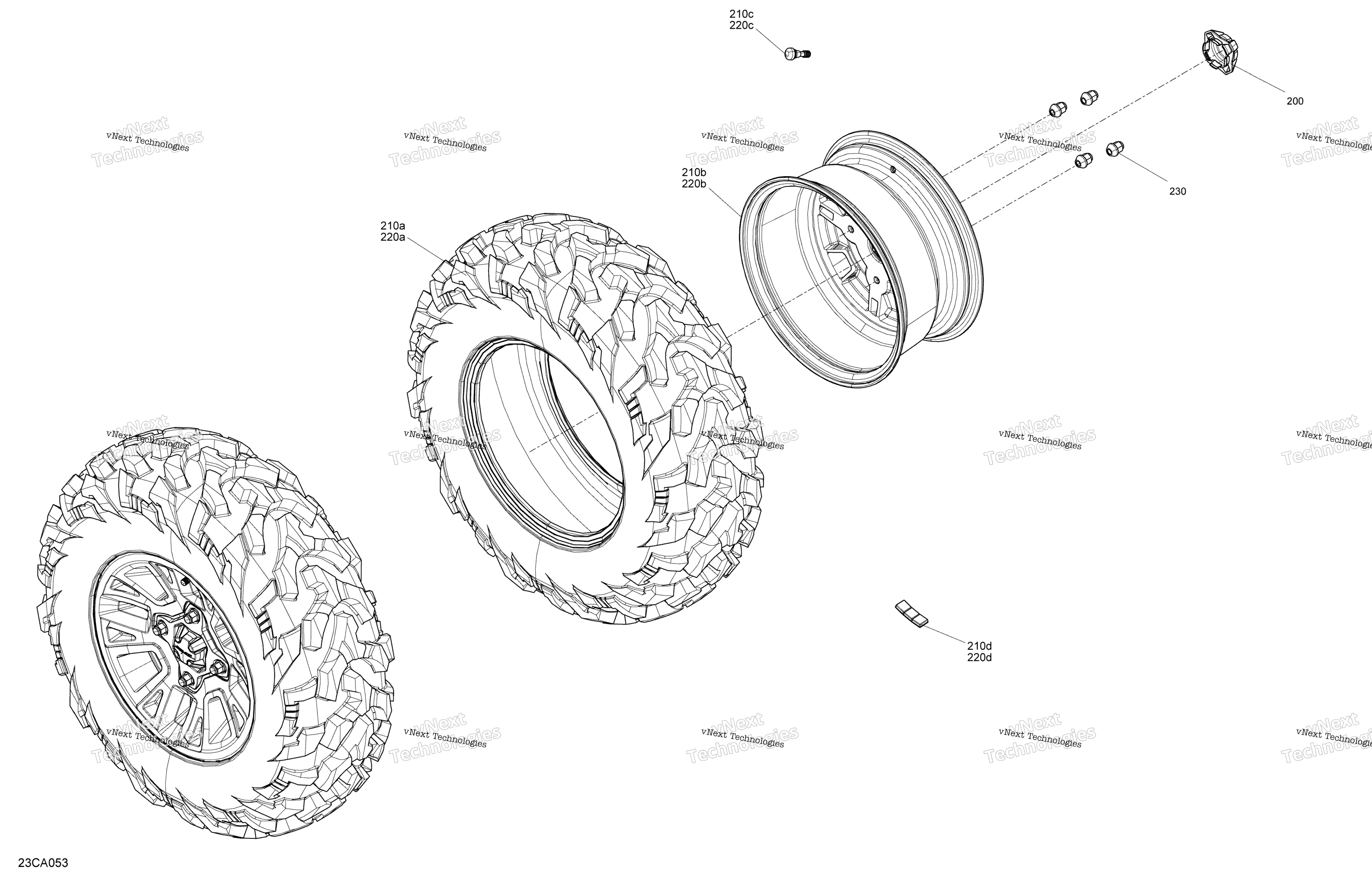 Привод - Front Wheels - Xt