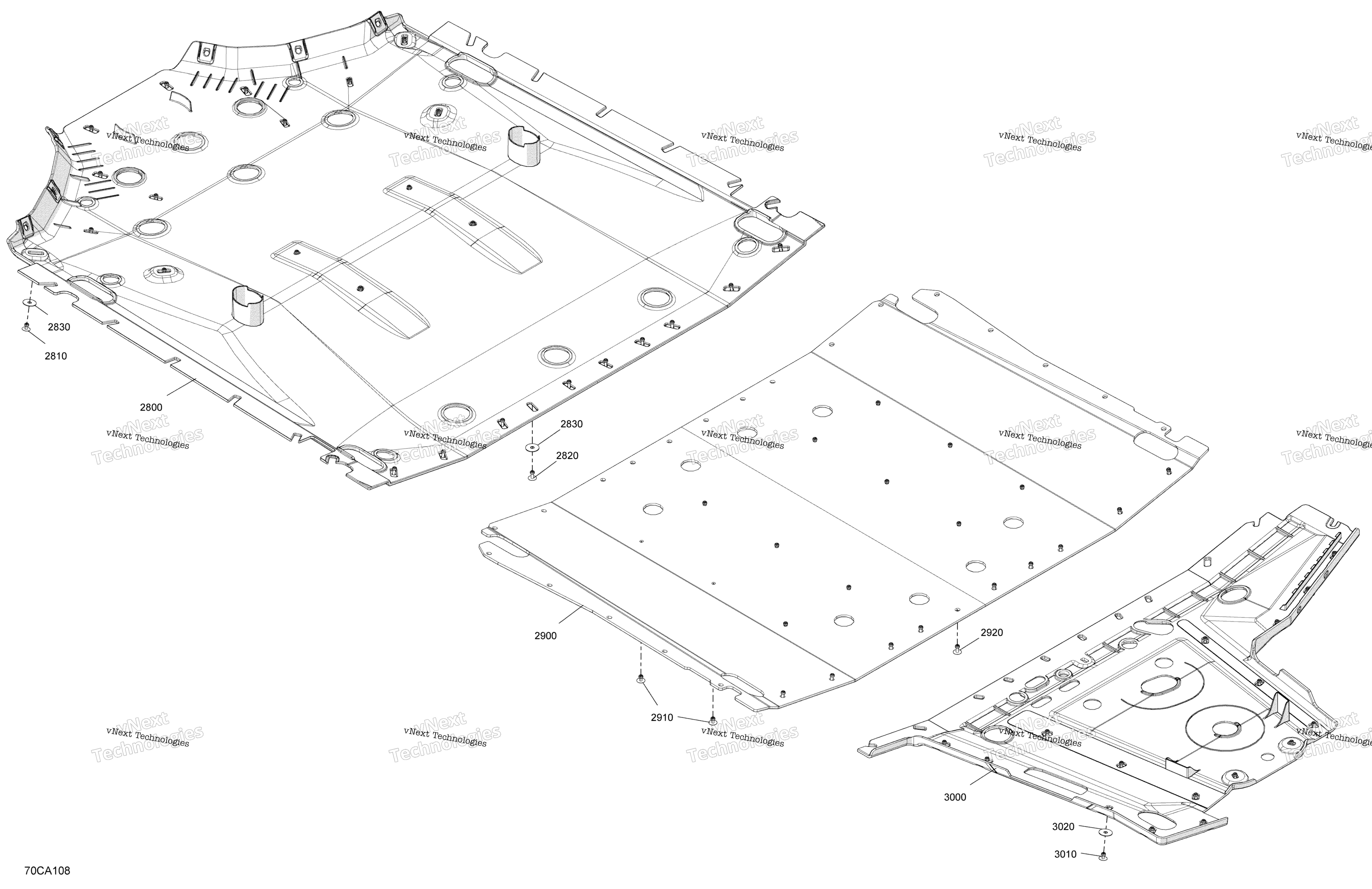 кузов Skid Plate