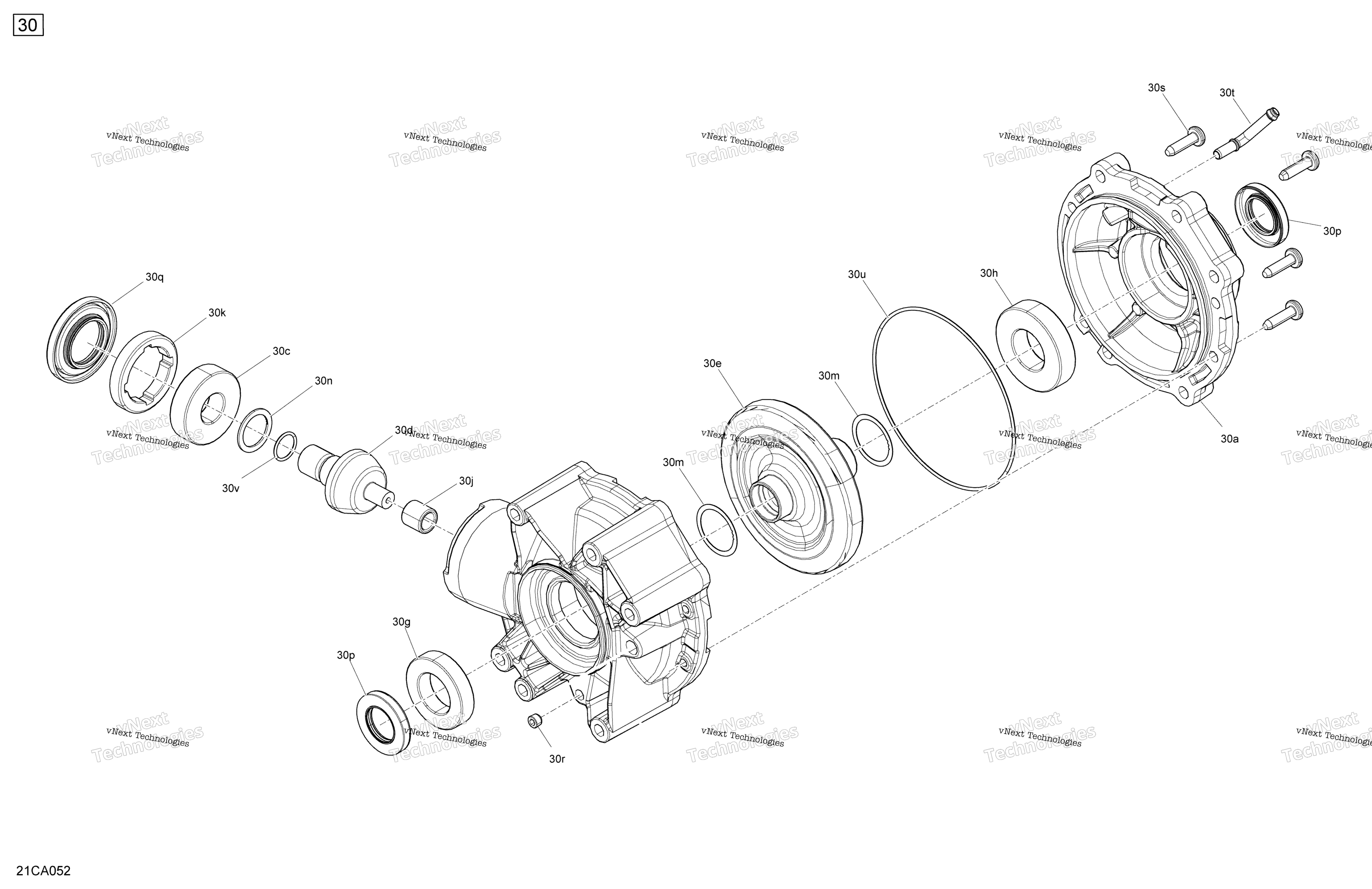 Привод - Rear - Final Drive Unit