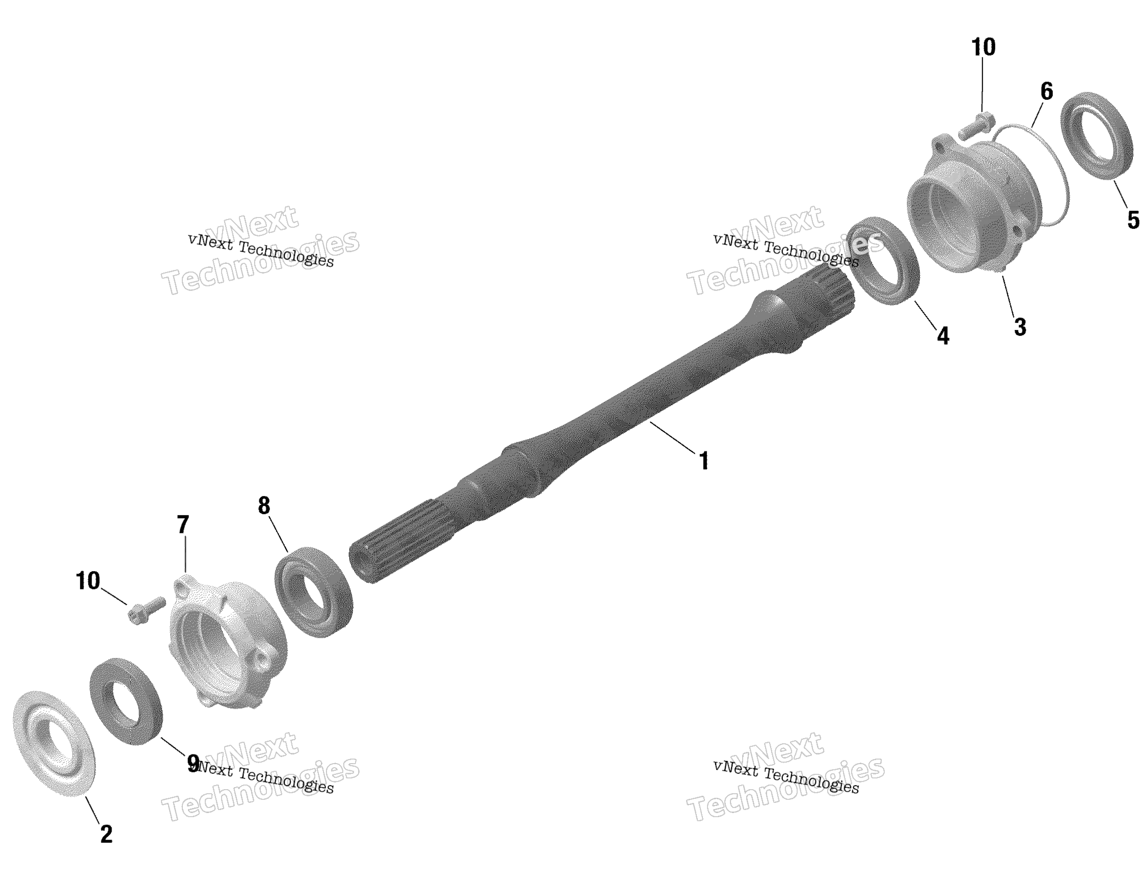 Rotax привод Shaft