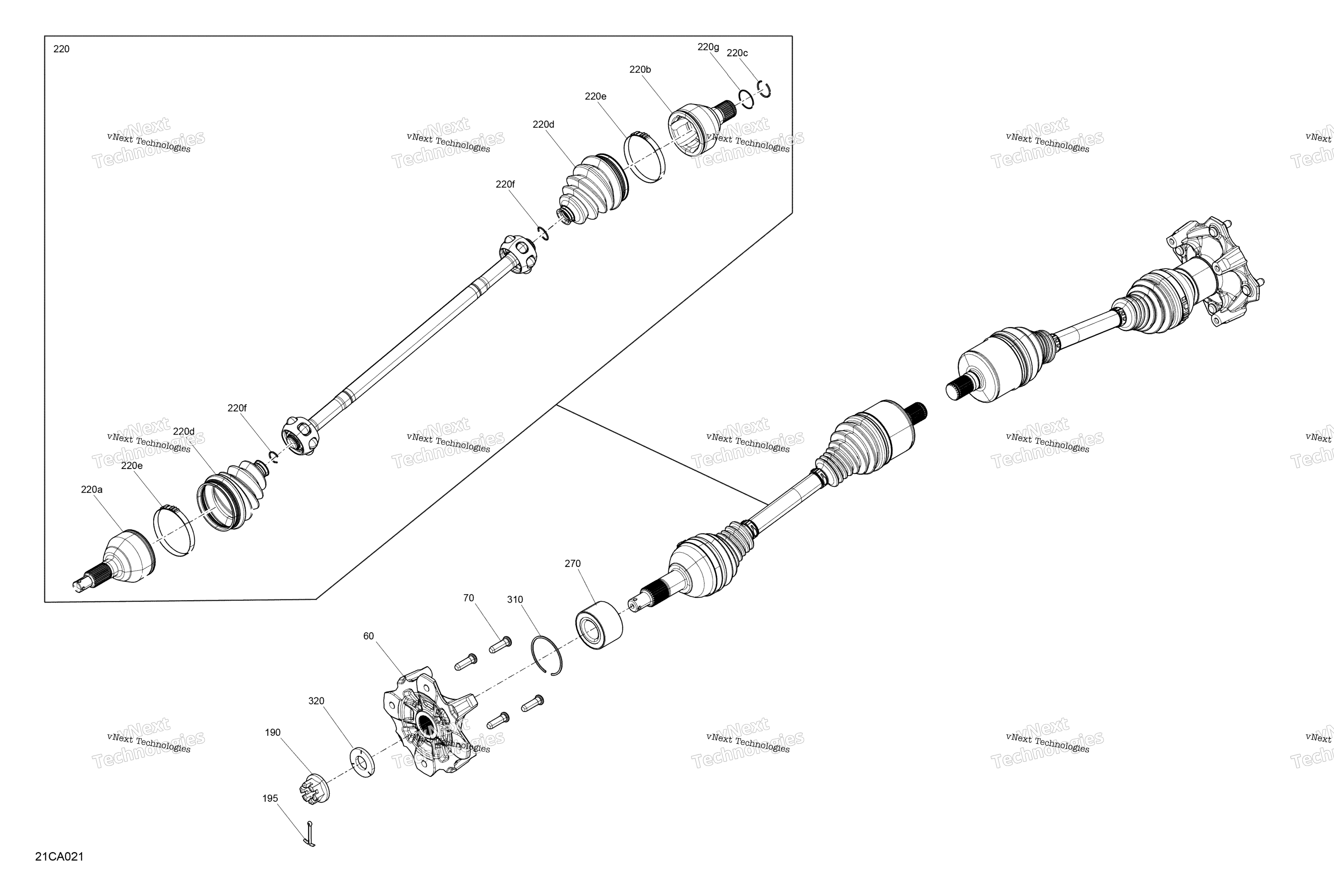 Привод - Rear Section - Common Parts