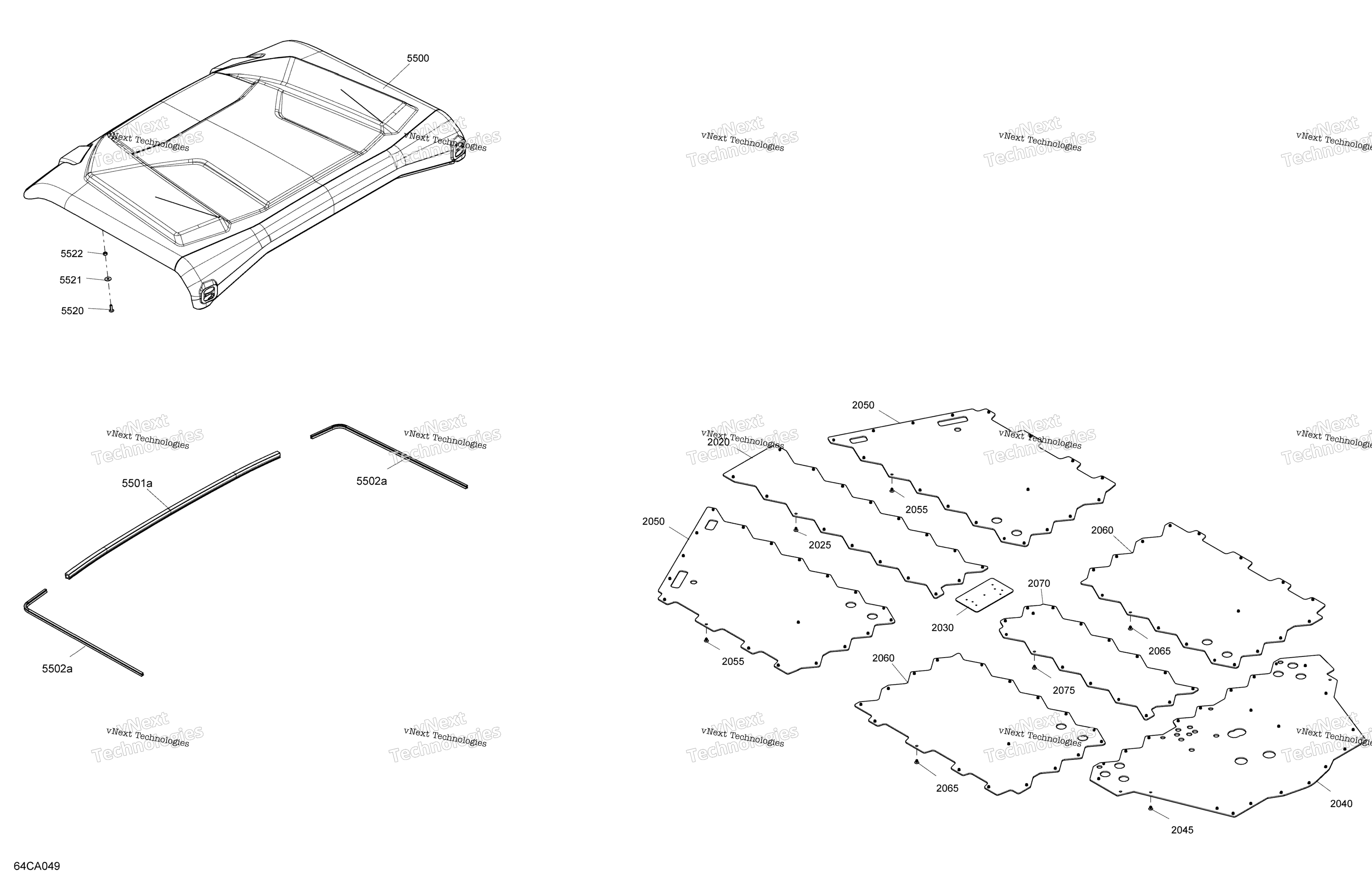 кузов Skid Plate