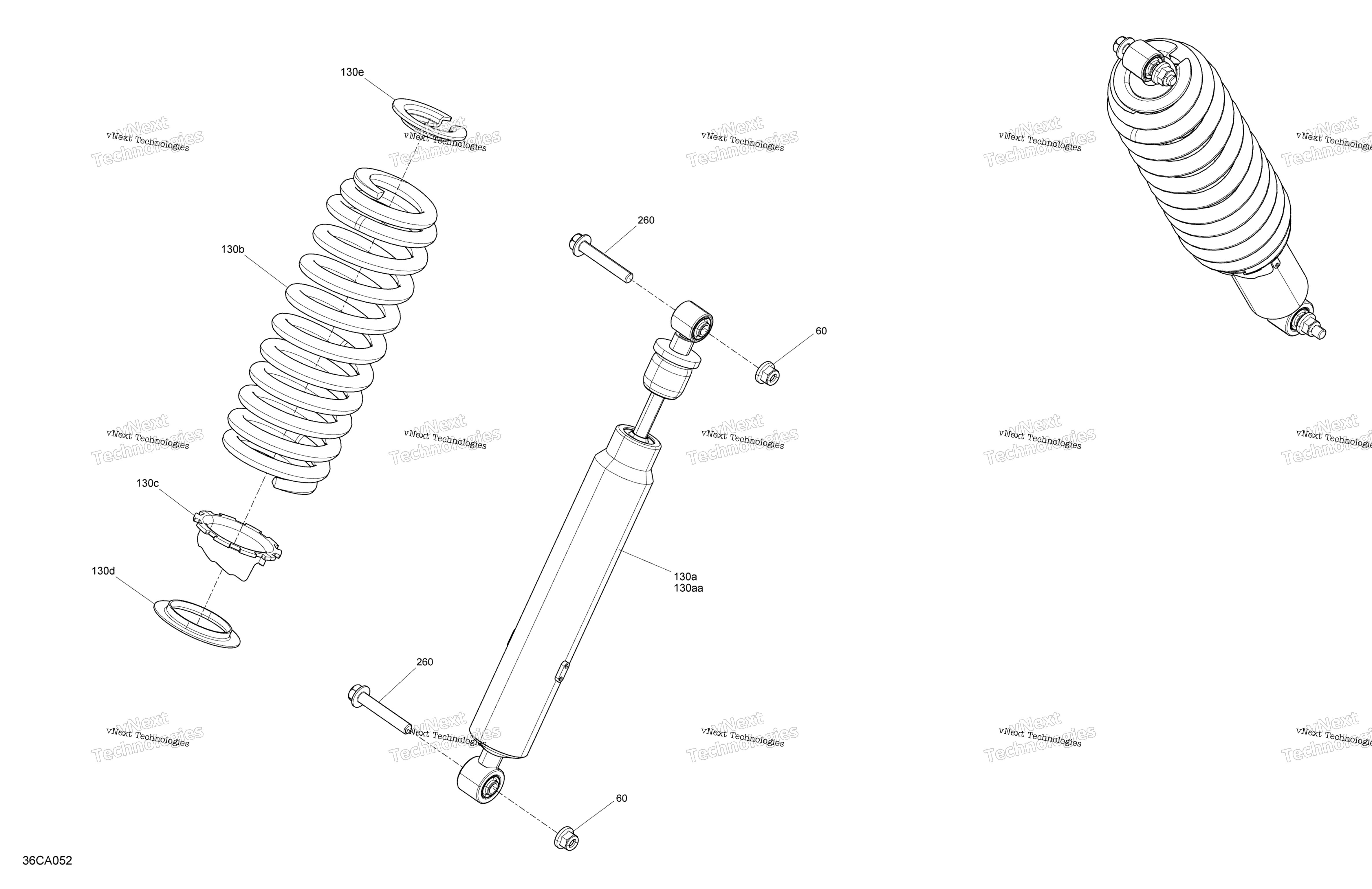 Подвеска - Front Shocks - Dps - Xt