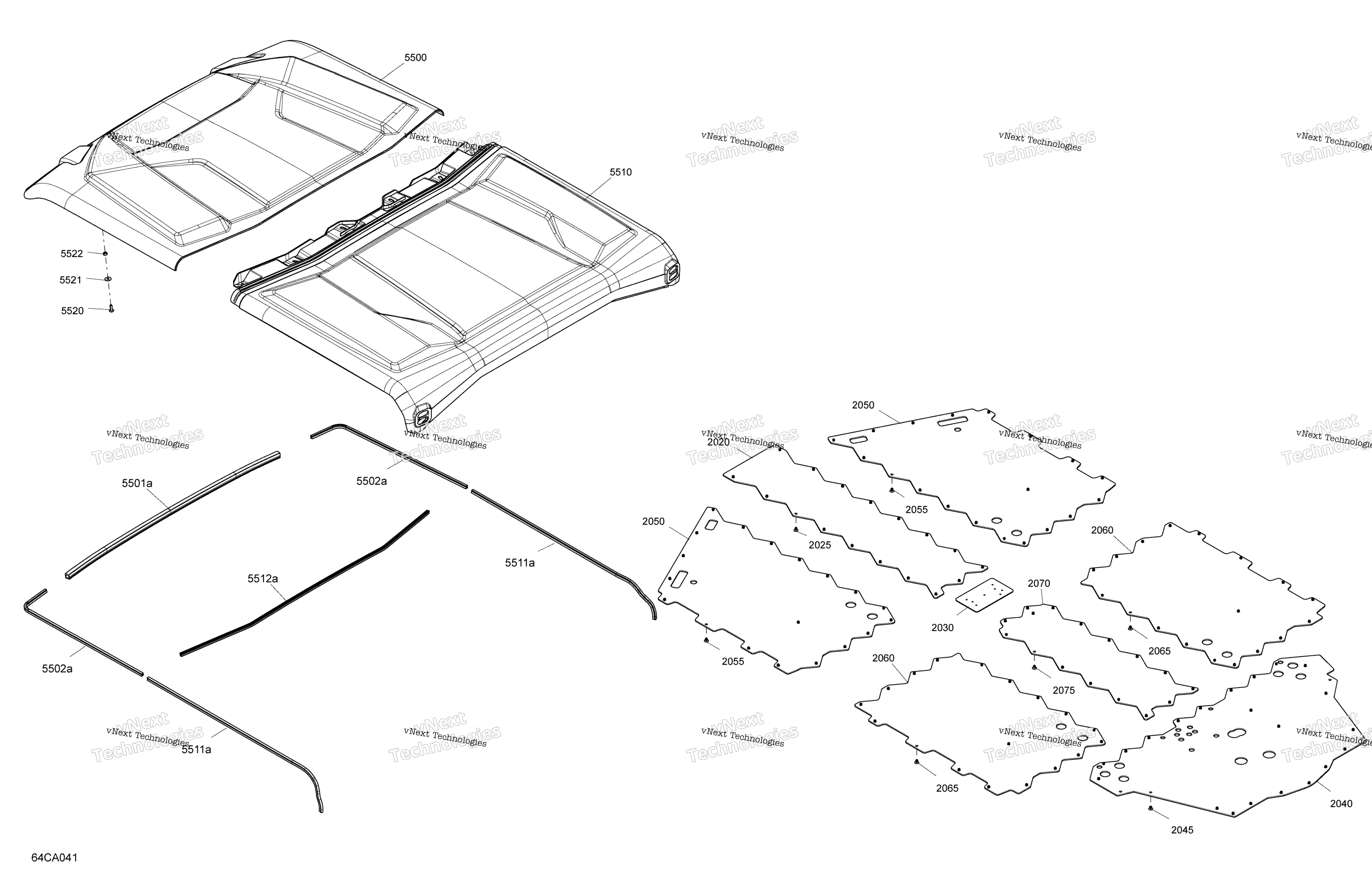 кузов Skid Plate