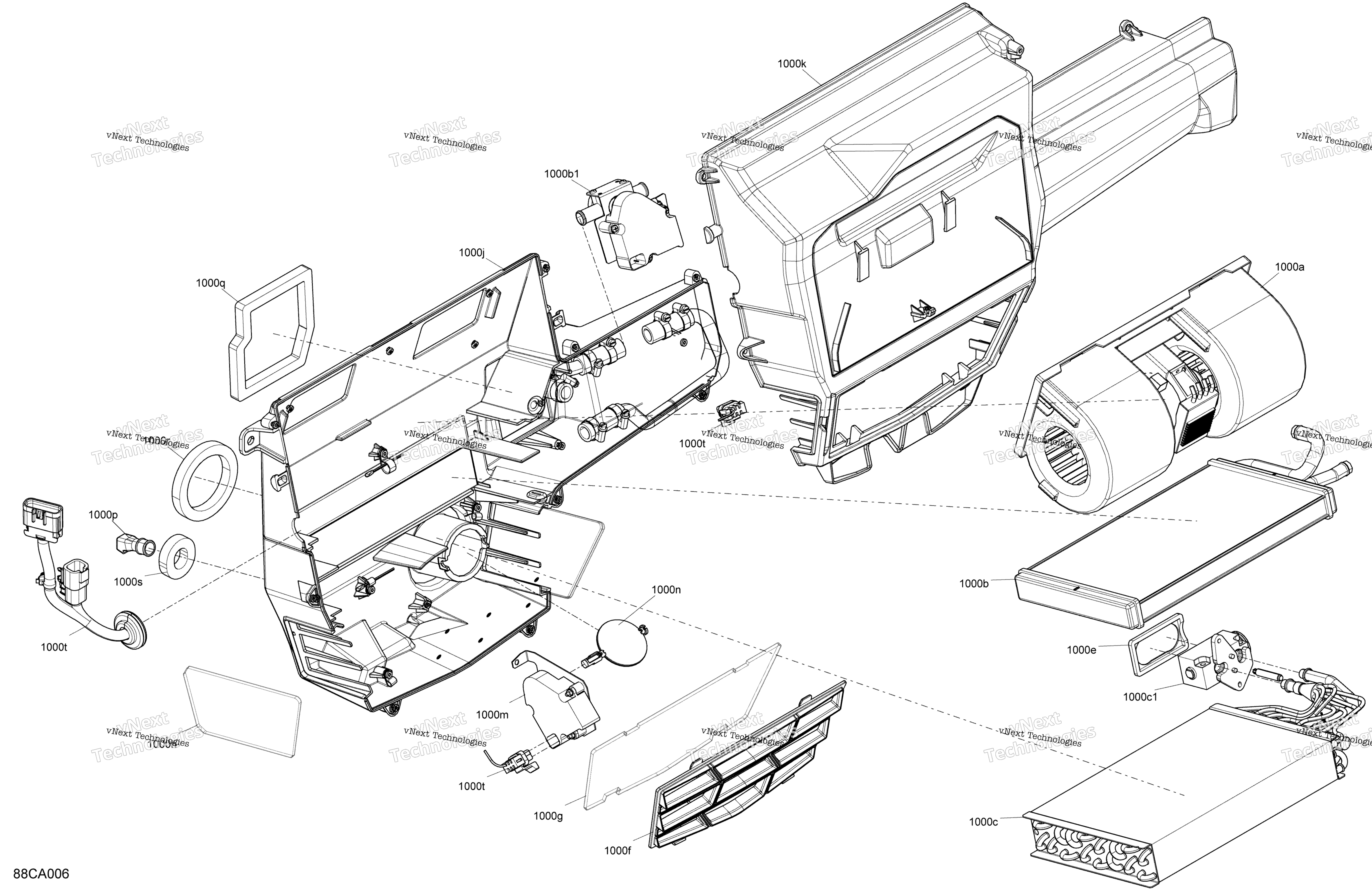 кузов Enclosure Cab Воздушный Conditioning блок