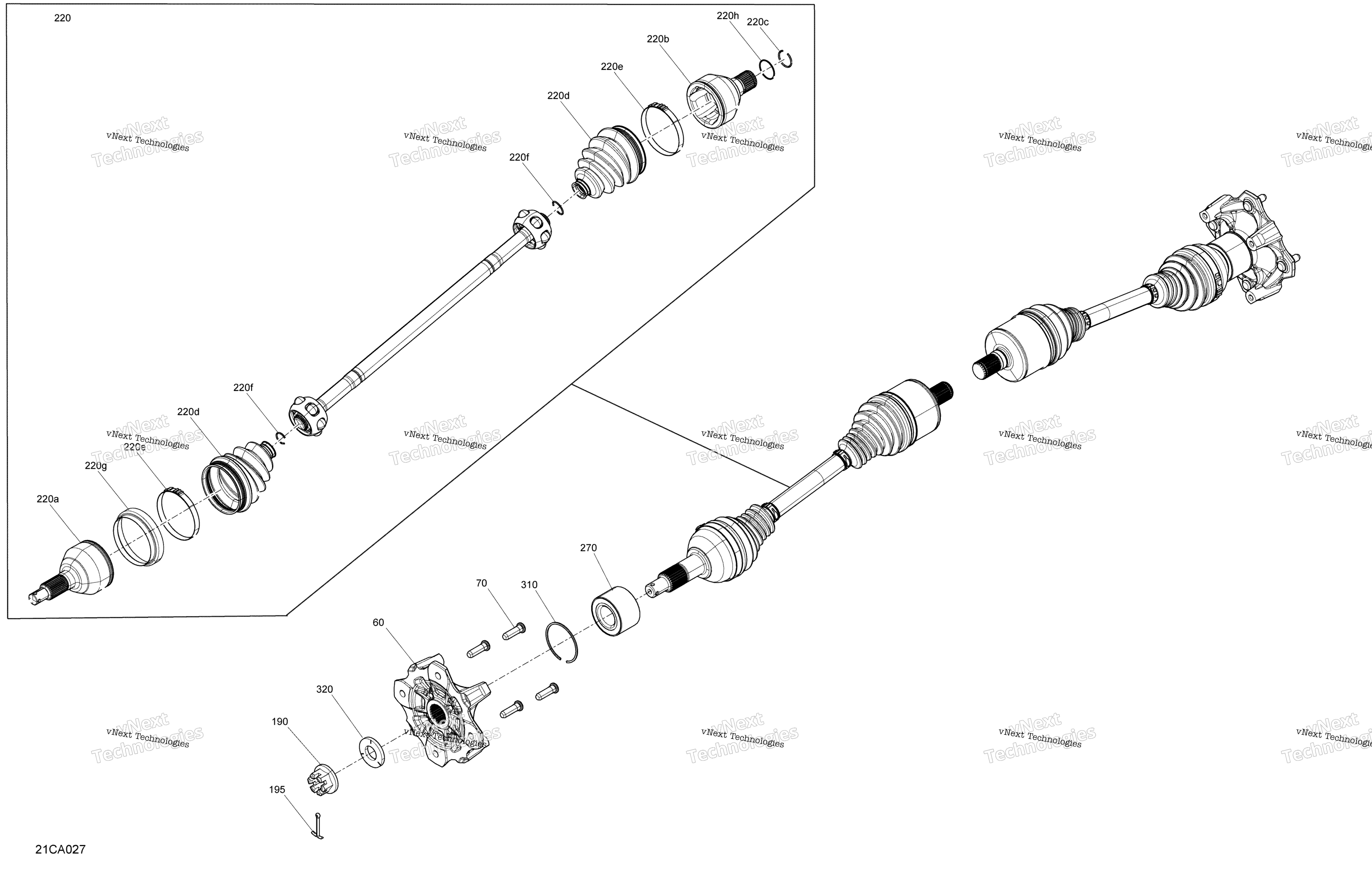 Привод - Rear Section - Common Parts