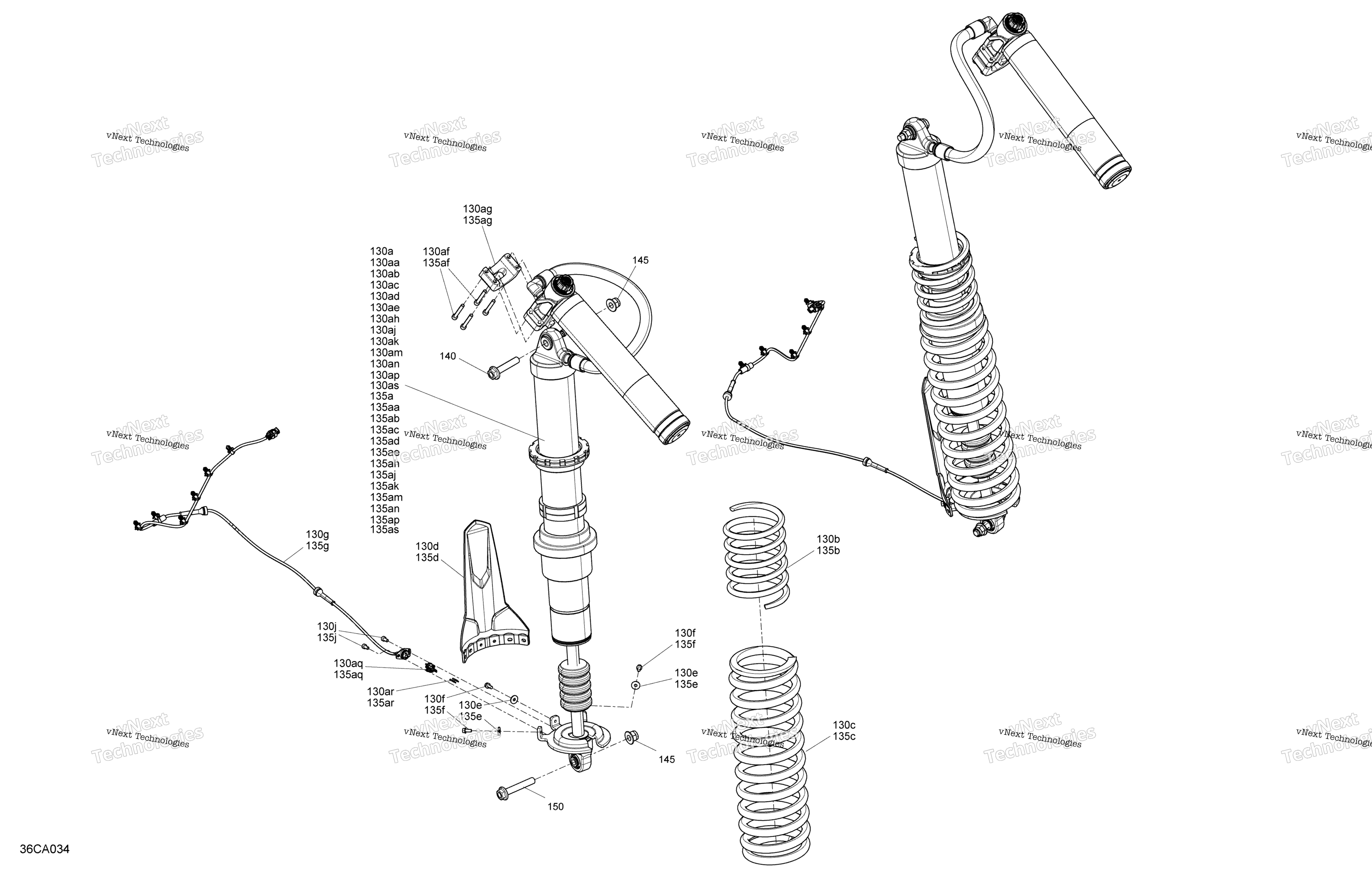 Подвеска - Rear Shocks - Xrs
