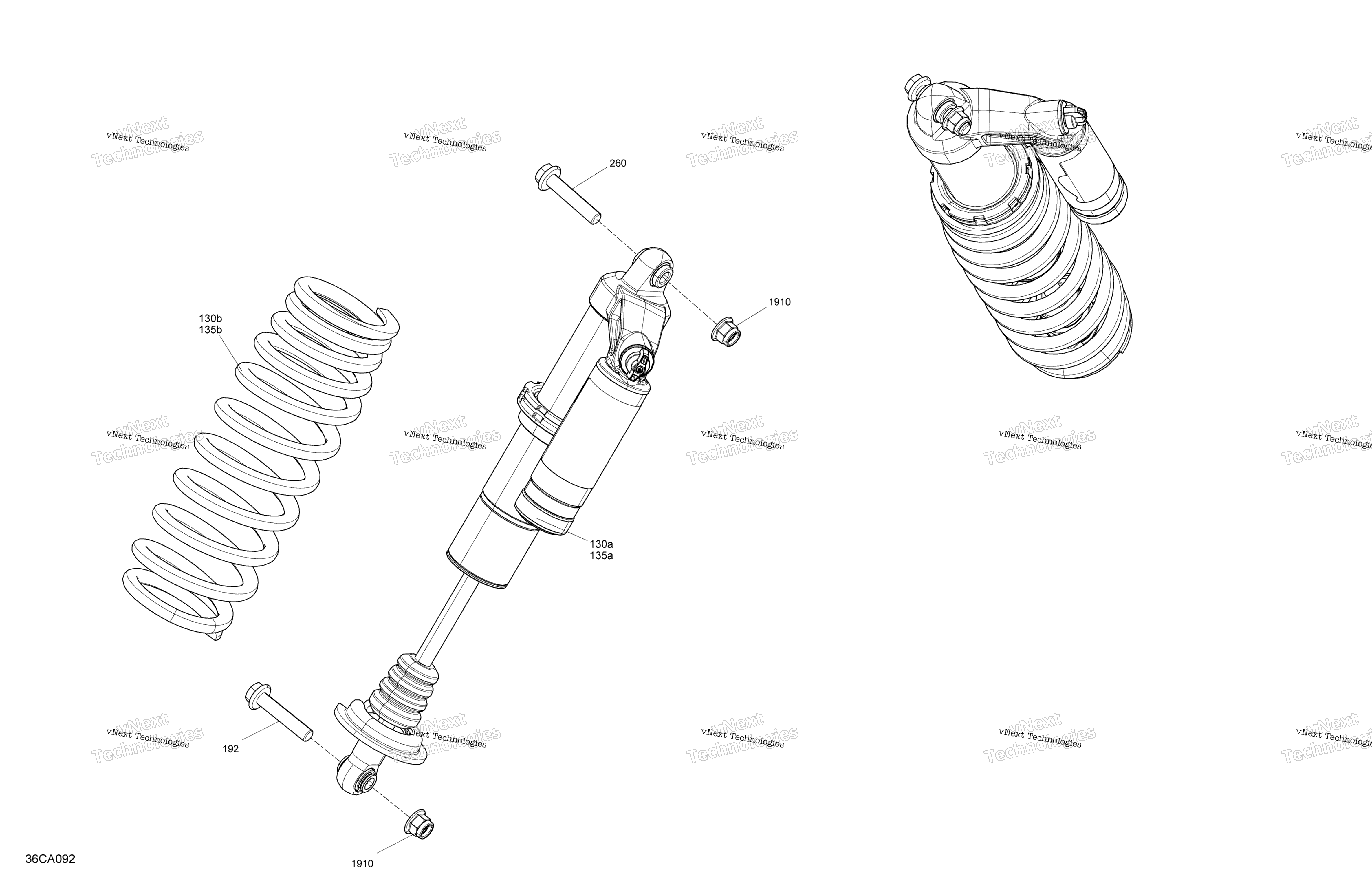 Подвеска - Front Shocks - Xrc