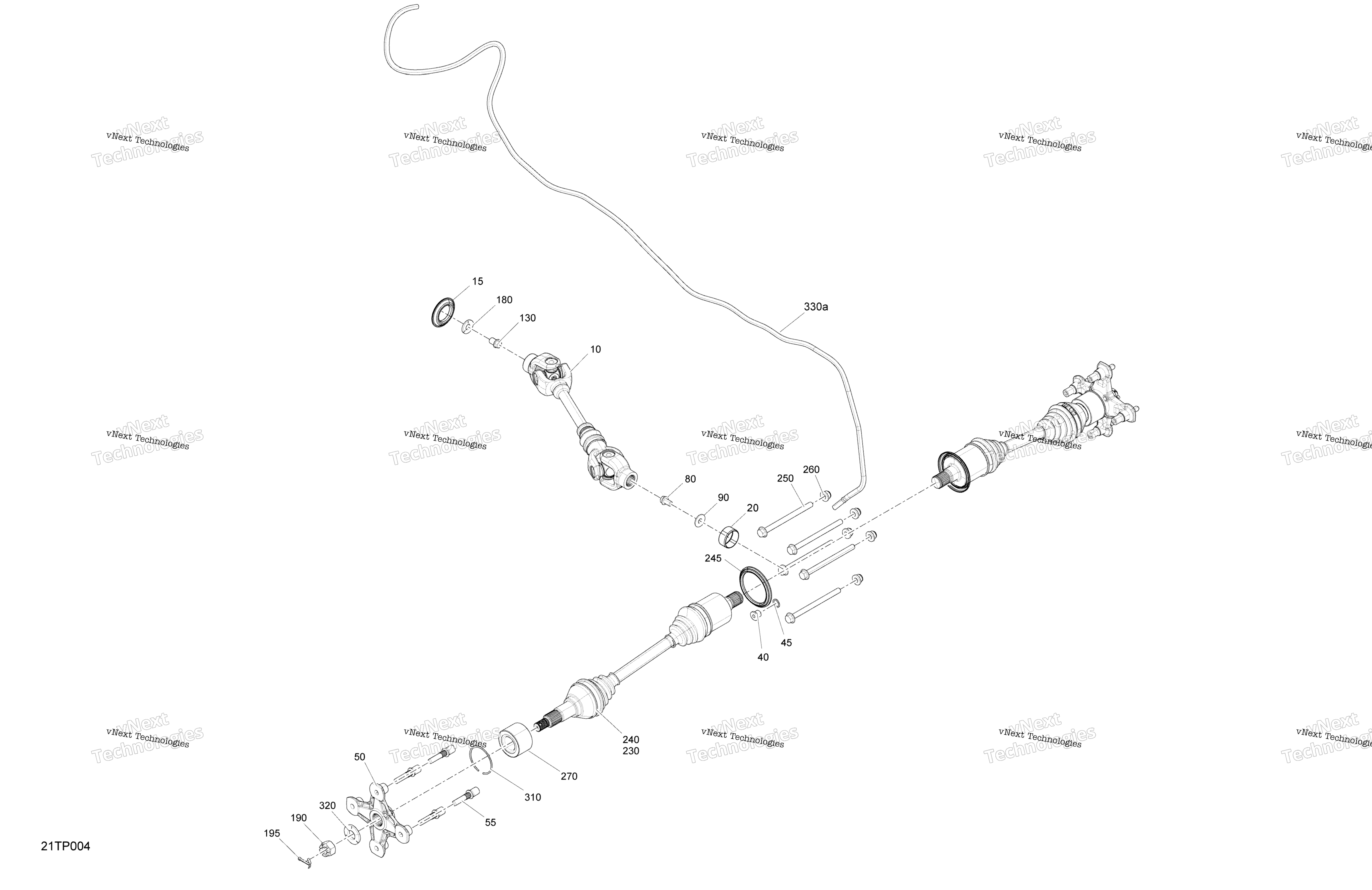 Привод - Rear - Common Parts - Max