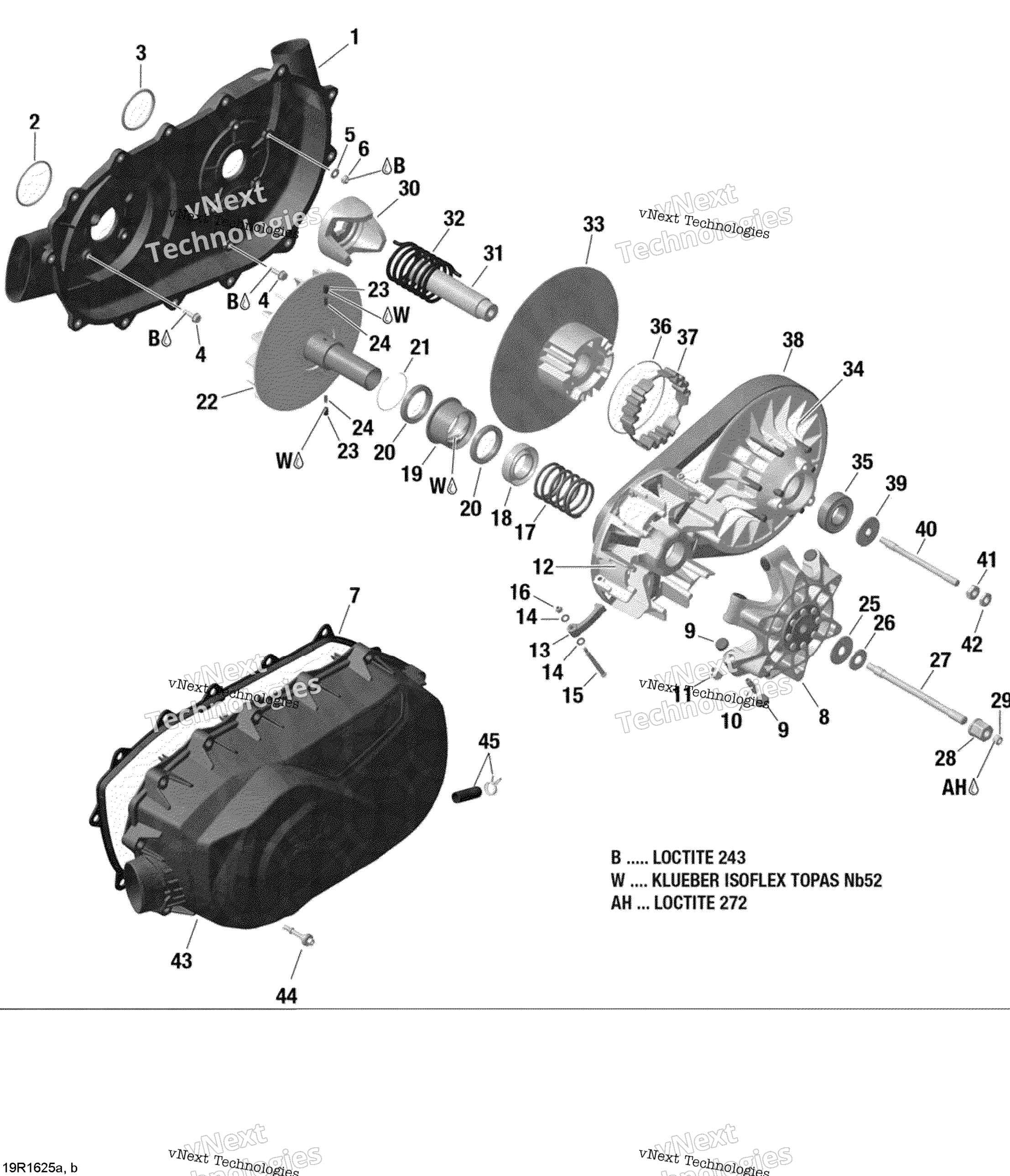 Трансмиссия - 1000R Efi (Outlander Package Xmr)