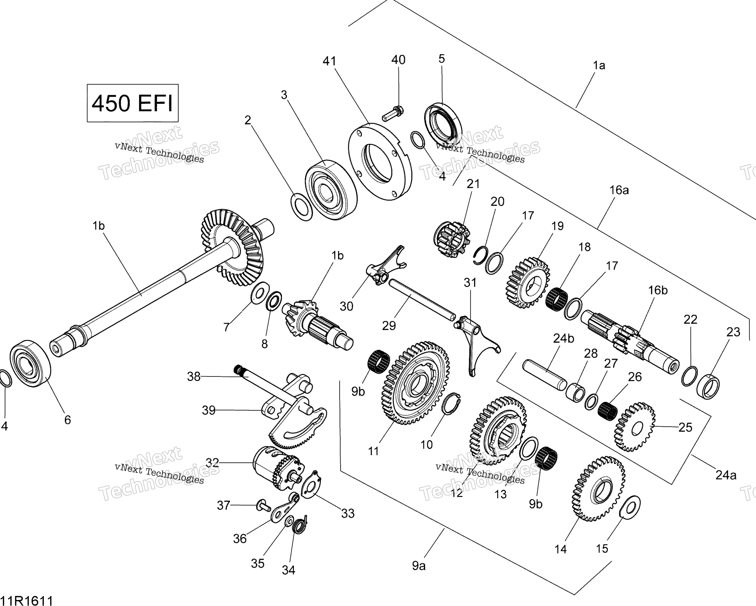 Передача Shift - 450 Efi