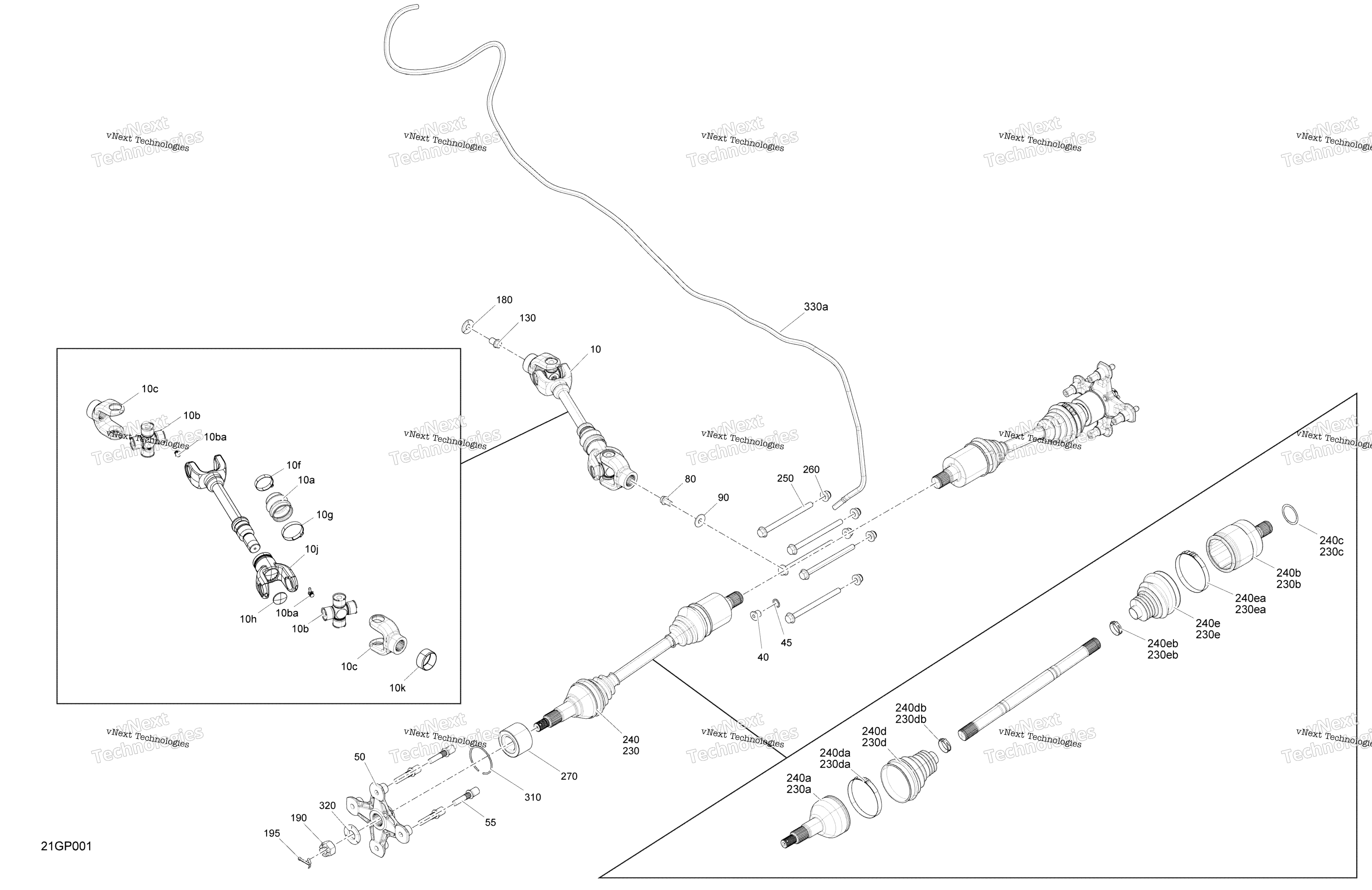 Привод - Rear - Common Parts