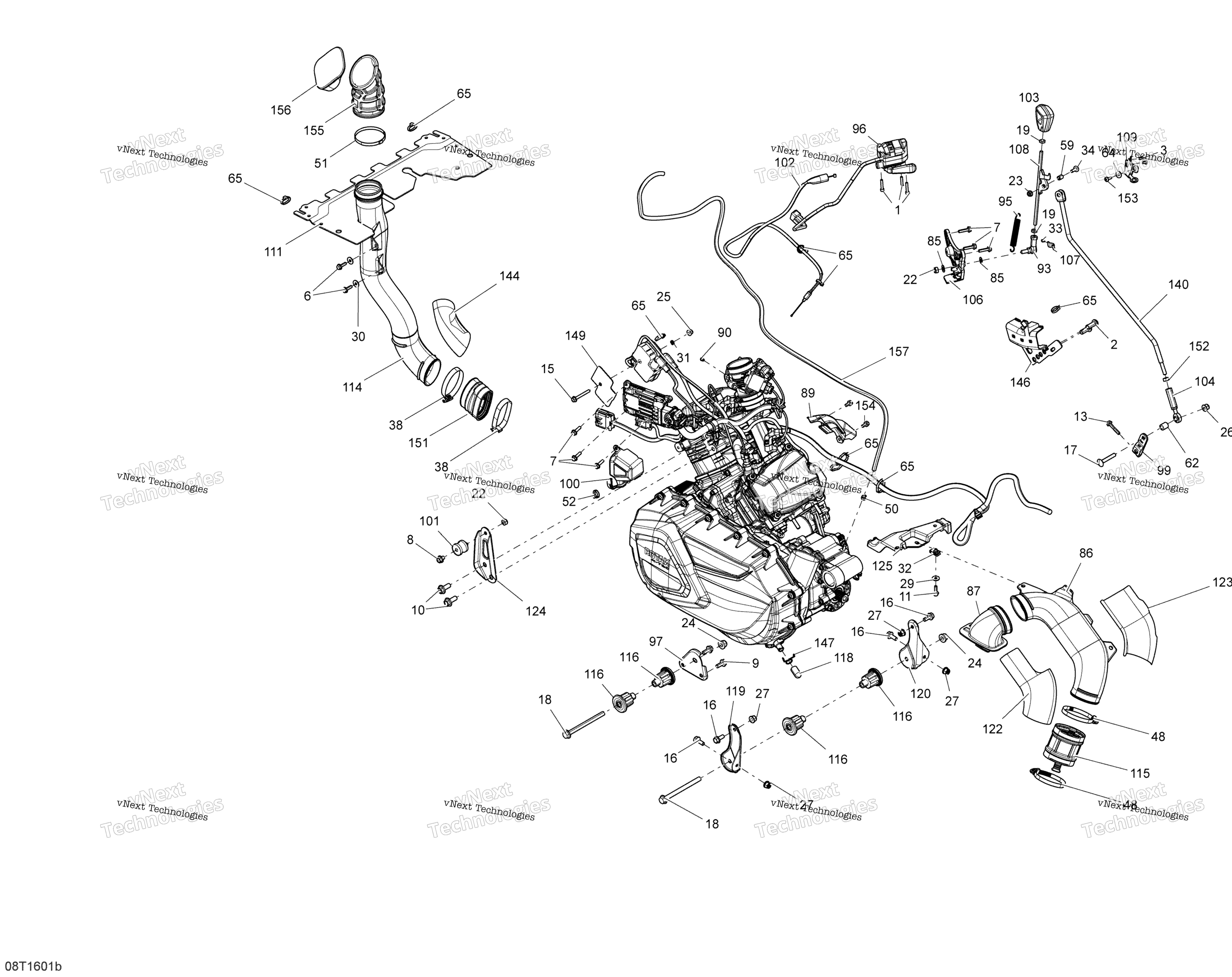 Двигатель And Engine Support - 570 Efi