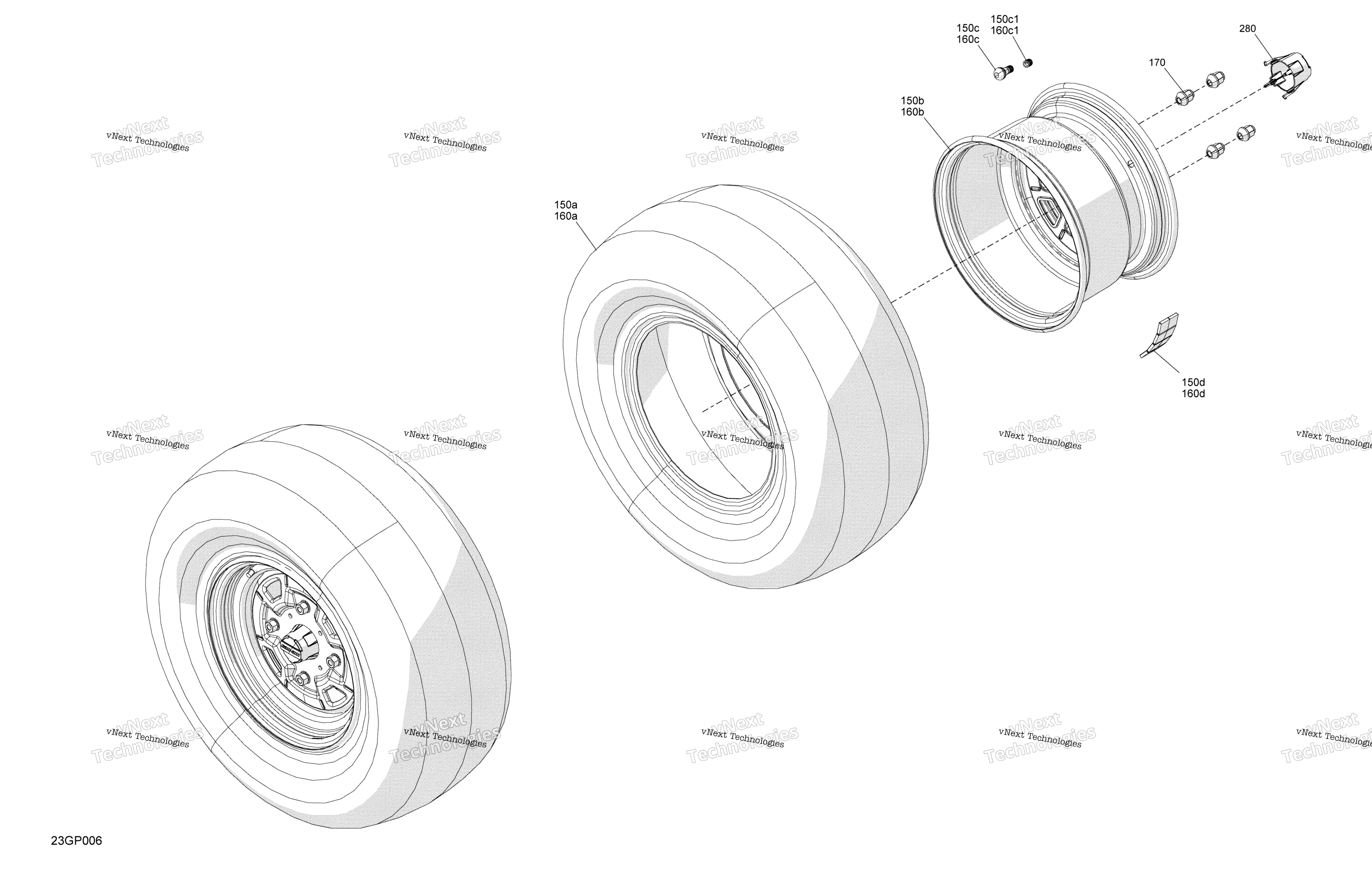 Привод - Rear Wheels - Std - Except Europe