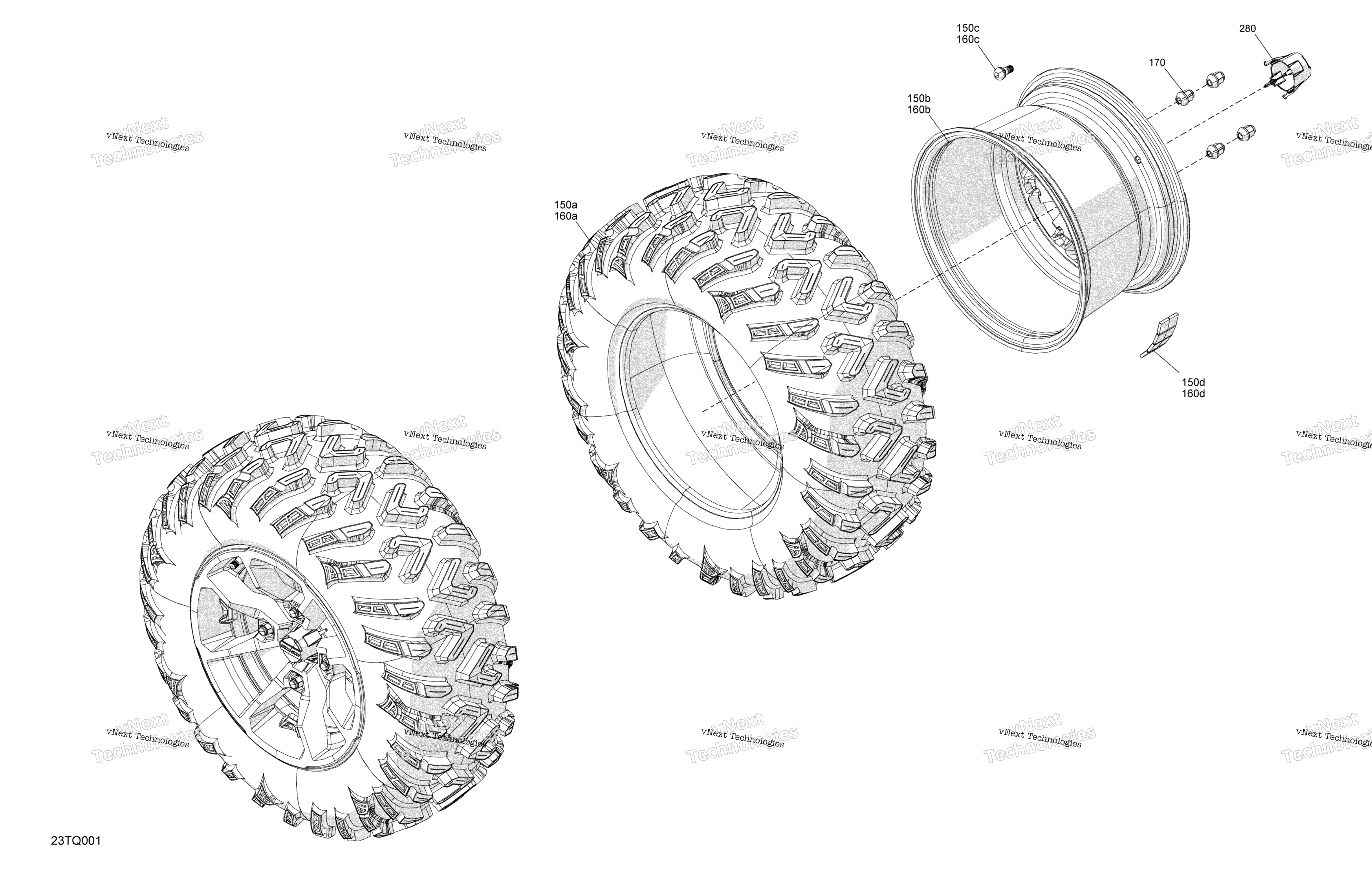 Привод - Rear Wheels - Dps - Xt